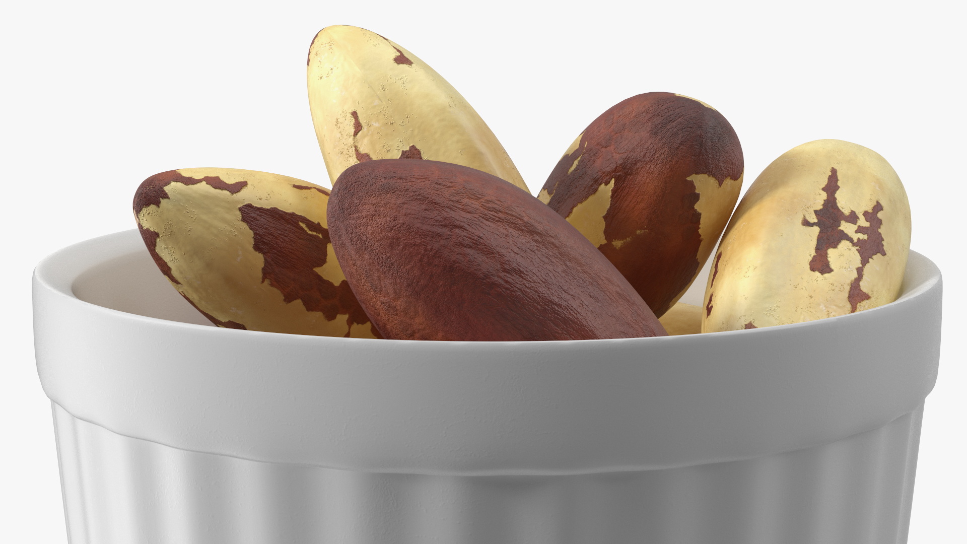 Bowl of Brazil Nuts 3D model