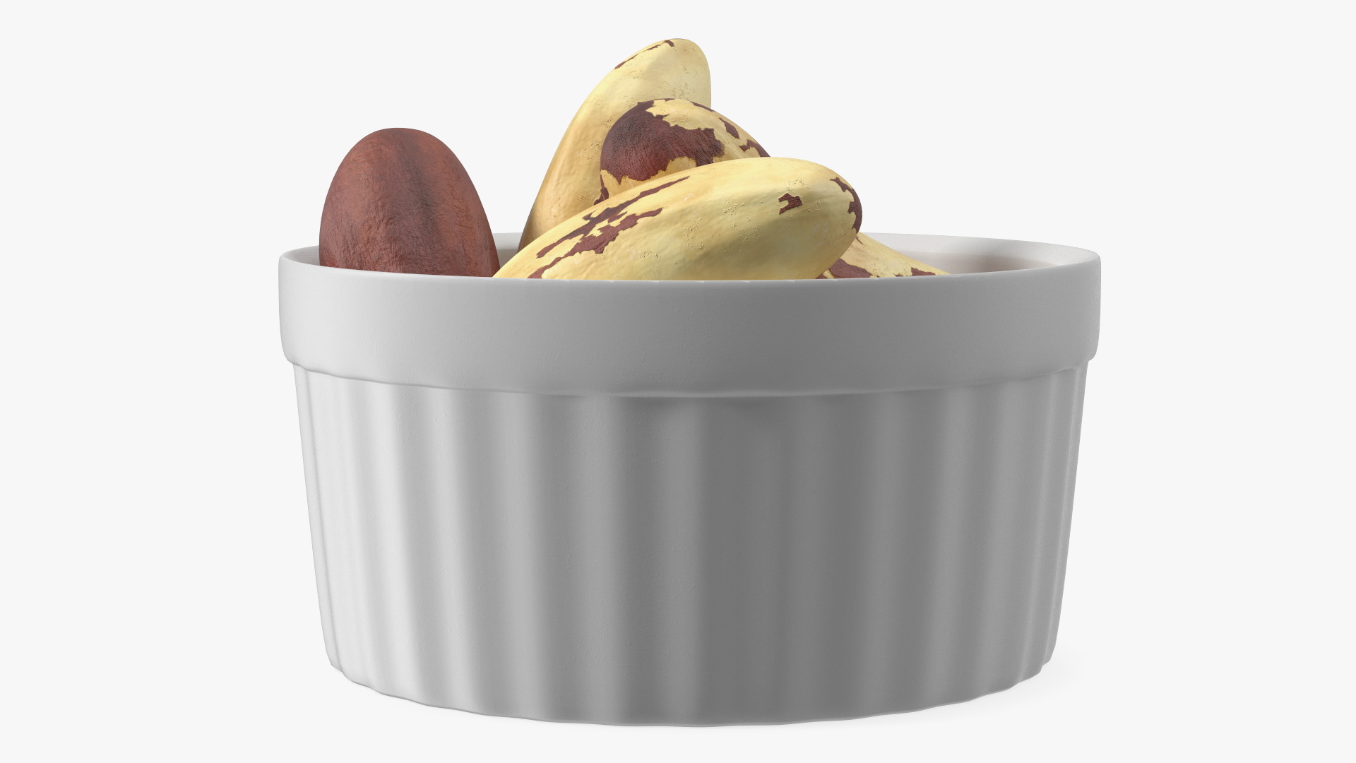 Bowl of Brazil Nuts 3D model