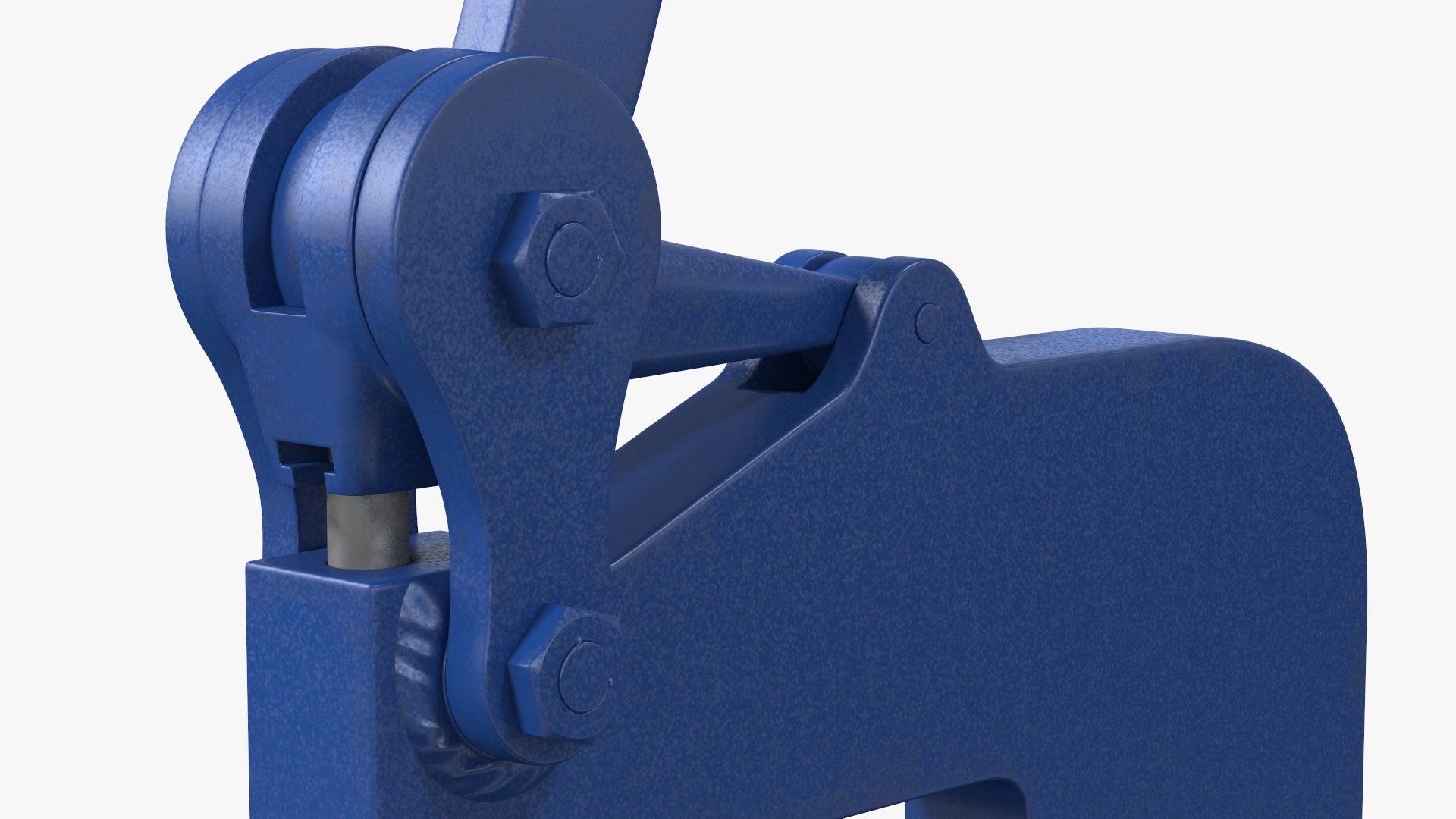 Manual Operated Bench Hole Punch 3D