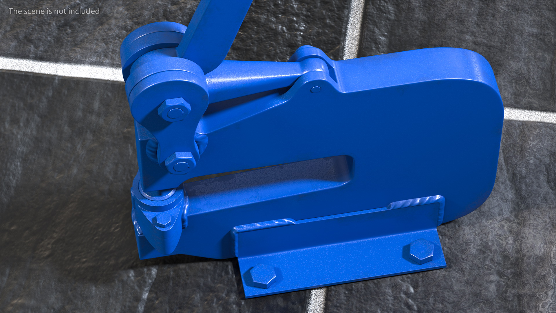 Manual Operated Bench Hole Punch 3D