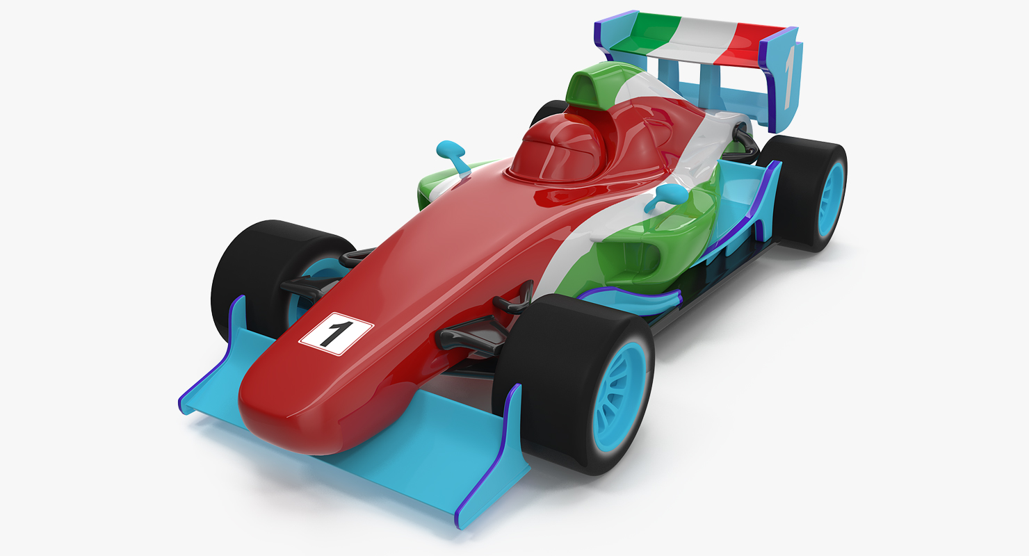 Rasing Toy Car Generic 3D