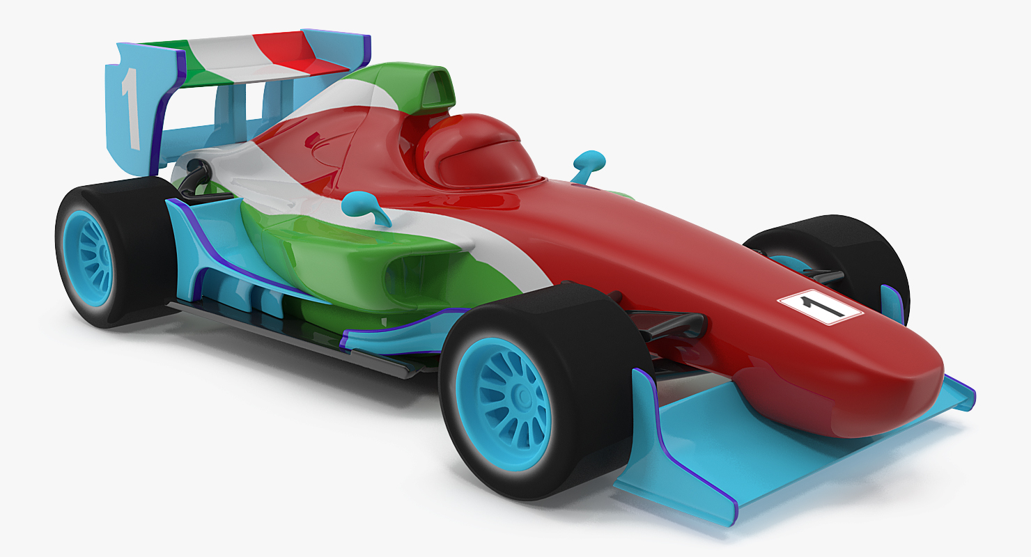 Rasing Toy Car Generic 3D