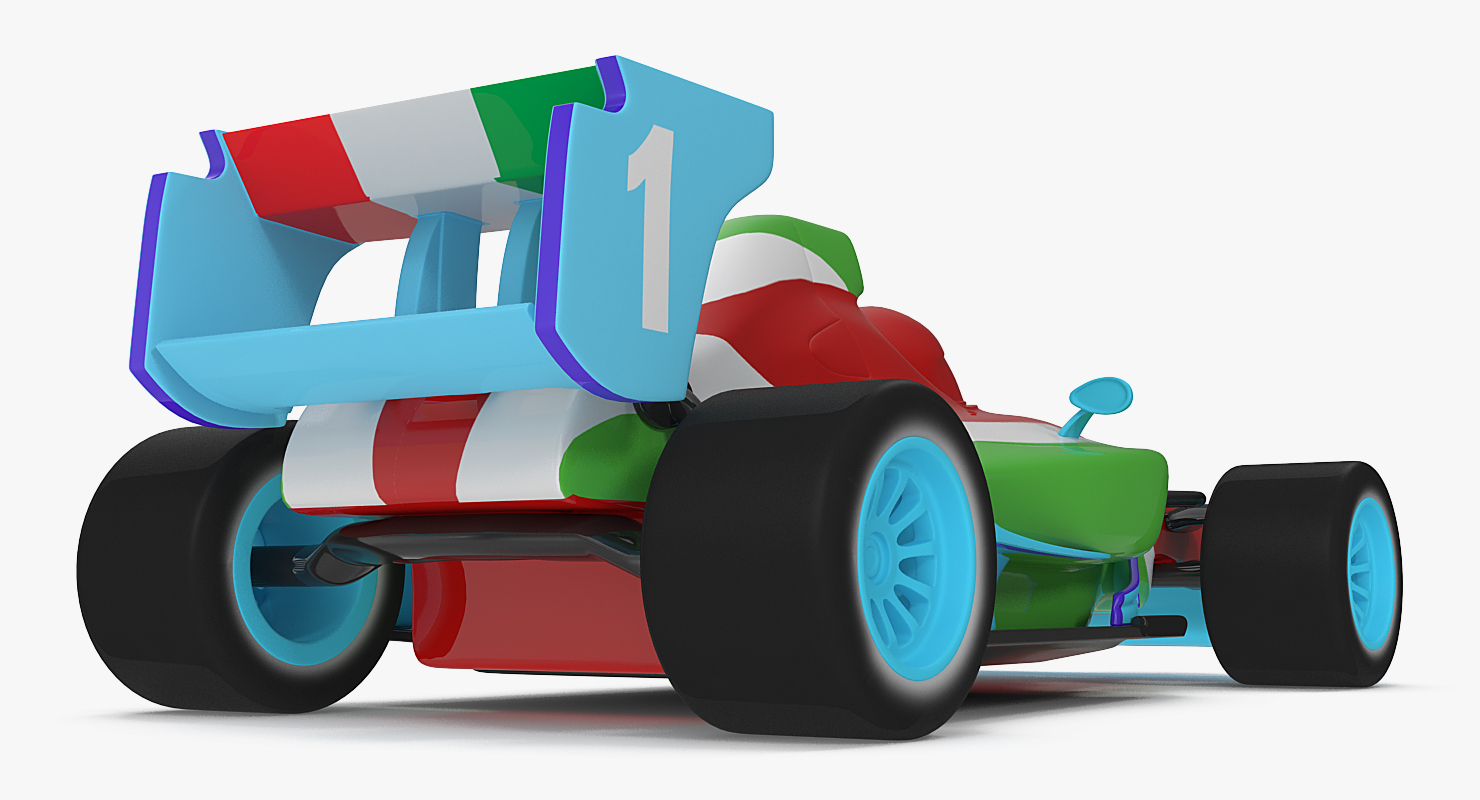 Rasing Toy Car Generic 3D