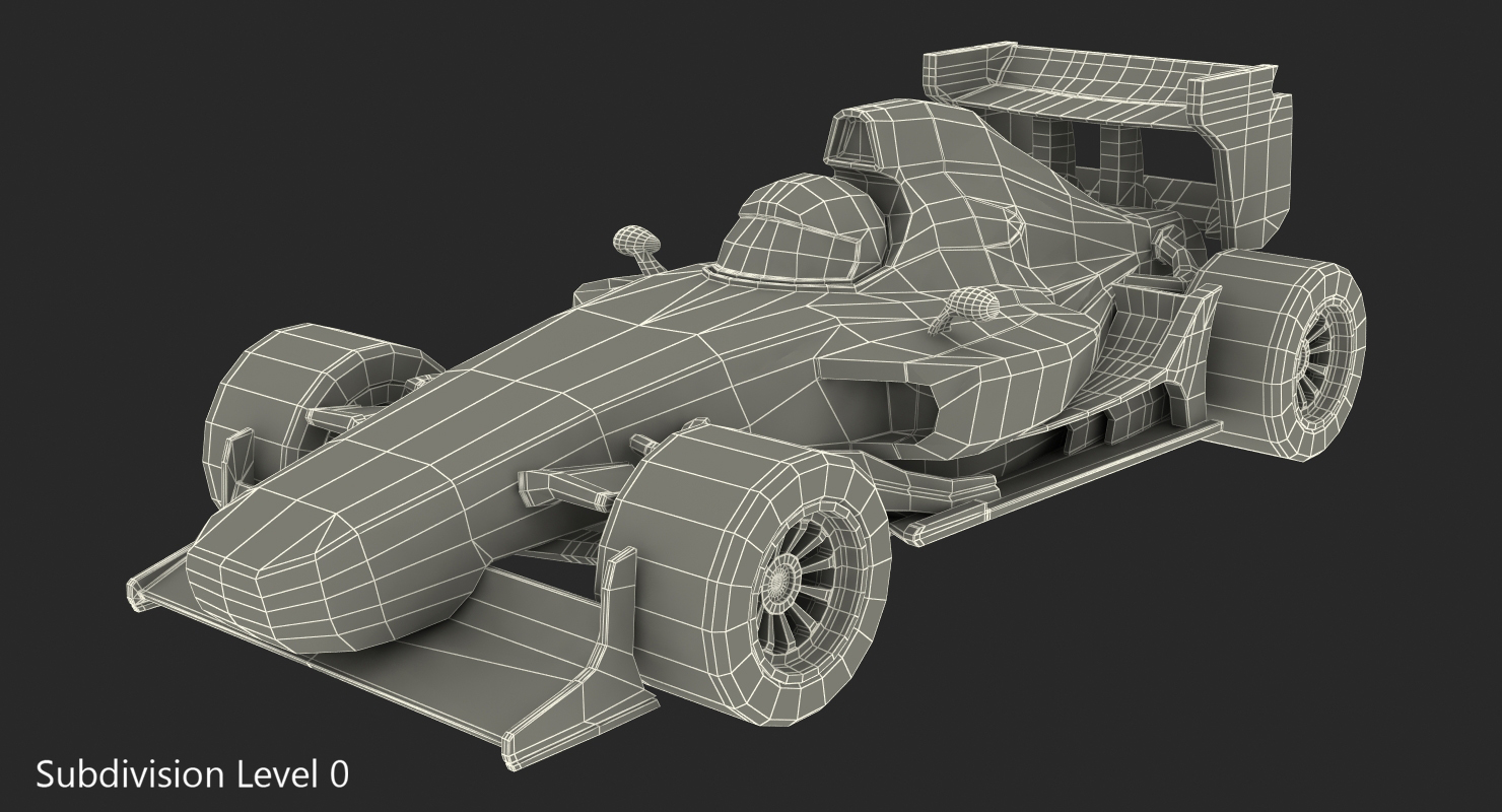 Rasing Toy Car Generic 3D