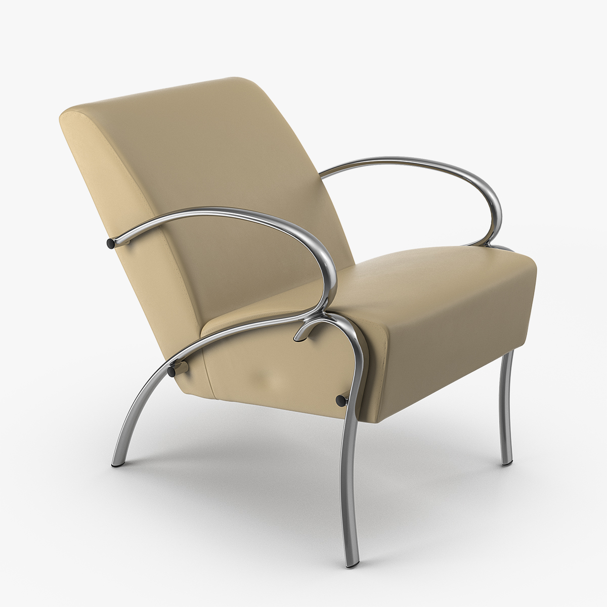 Modern Armchair 3D Model