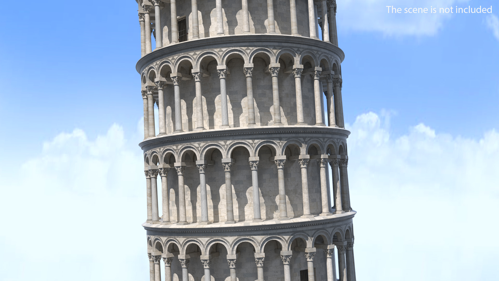 3D Leaning Tower of Pisa