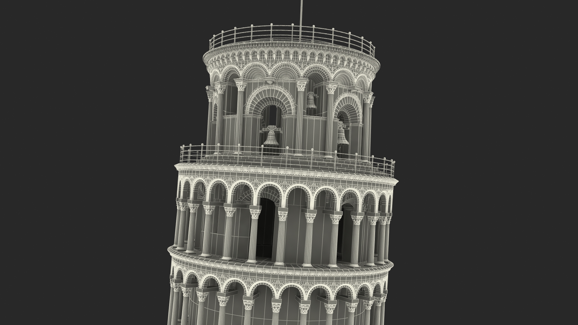 3D Leaning Tower of Pisa