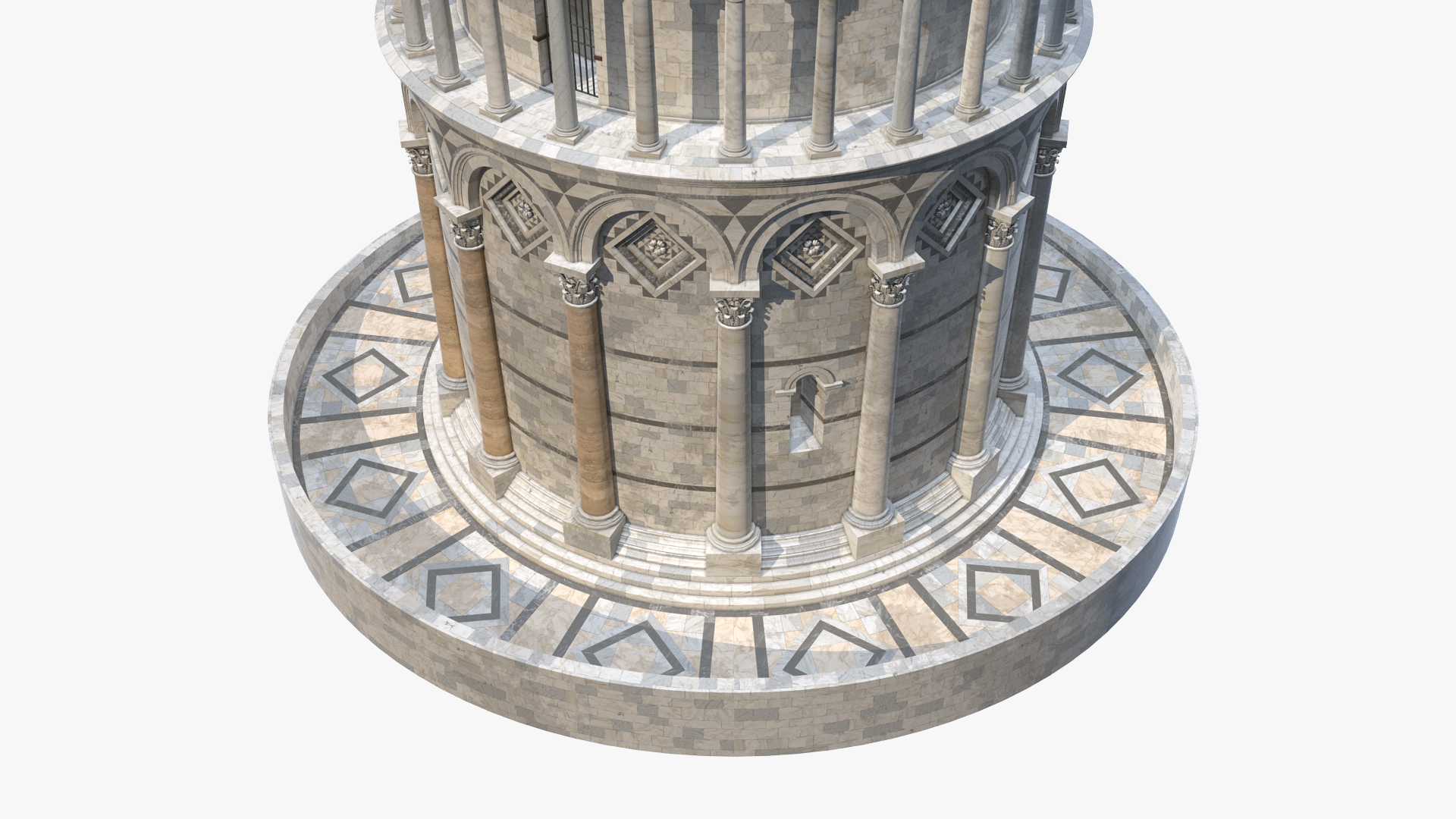 3D Leaning Tower of Pisa