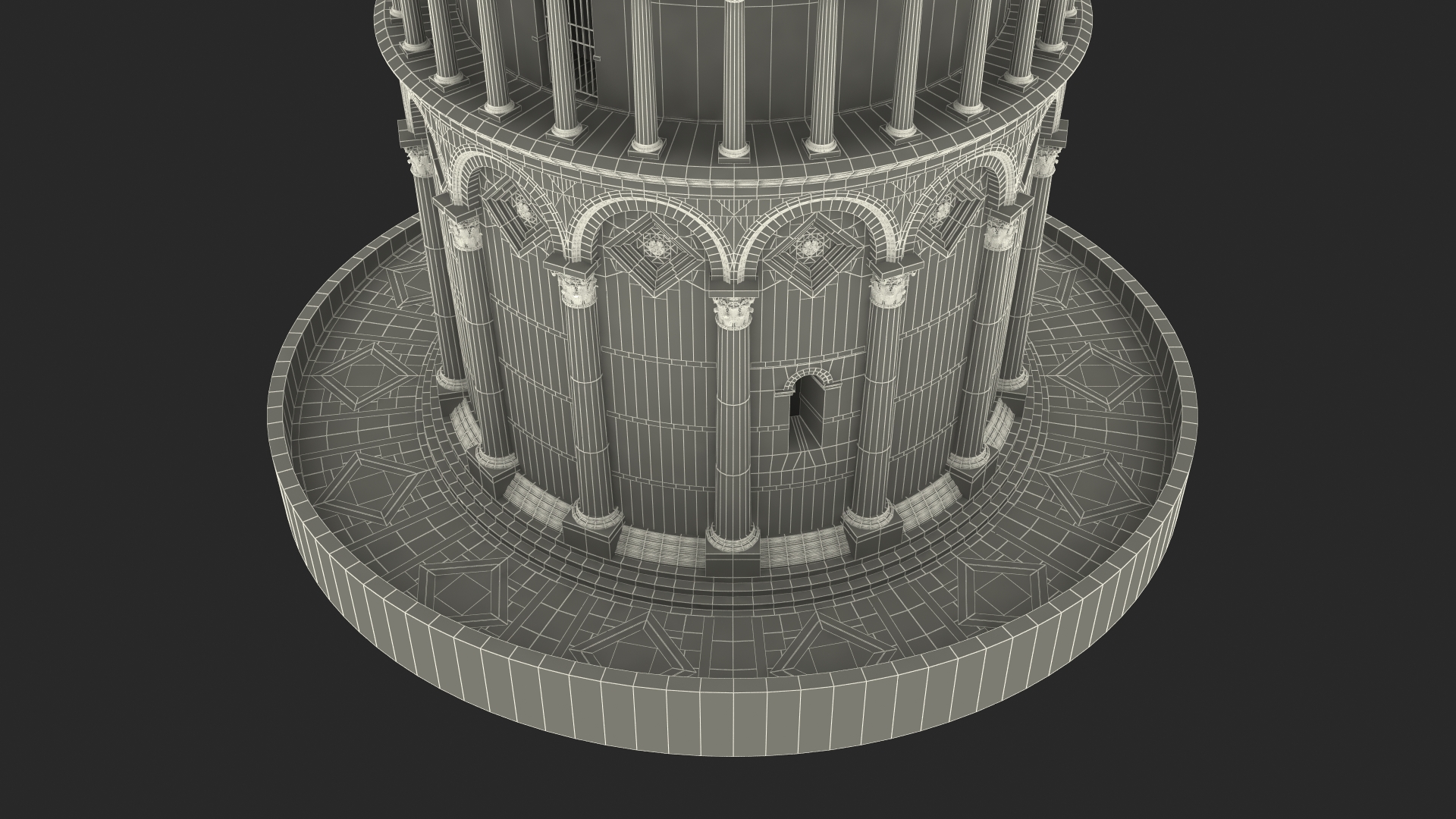 3D Leaning Tower of Pisa
