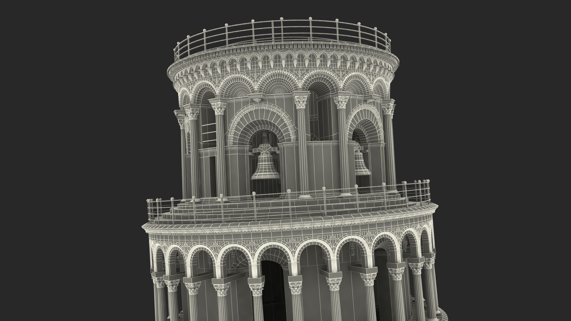 3D Leaning Tower of Pisa