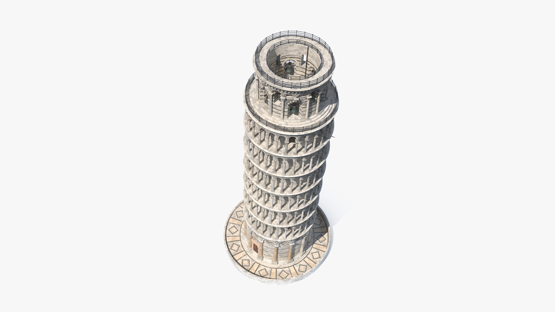 3D Leaning Tower of Pisa
