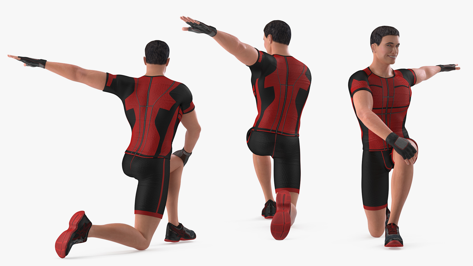 Fitness Trainer Rigged 3D