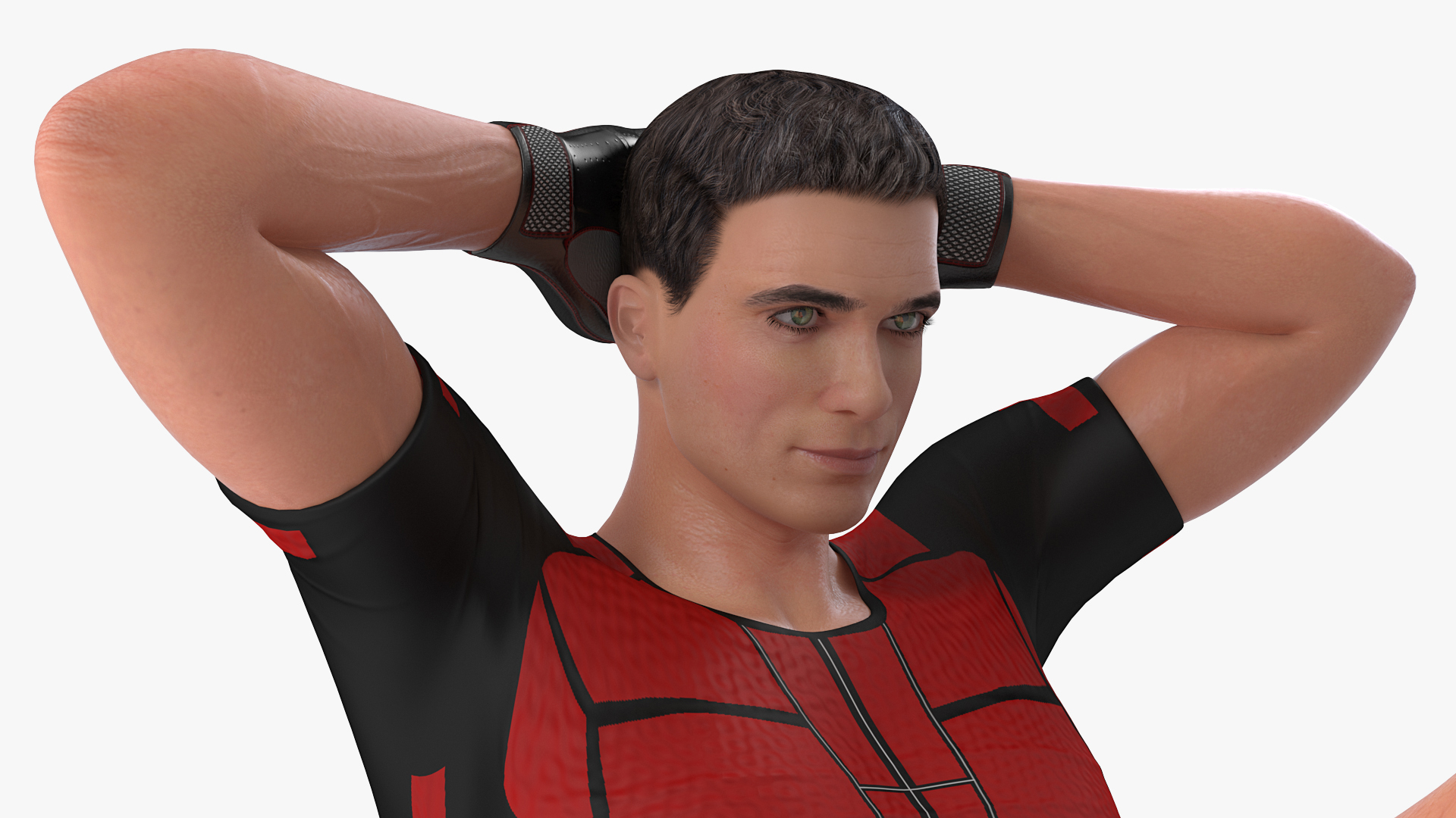 Fitness Trainer Rigged 3D