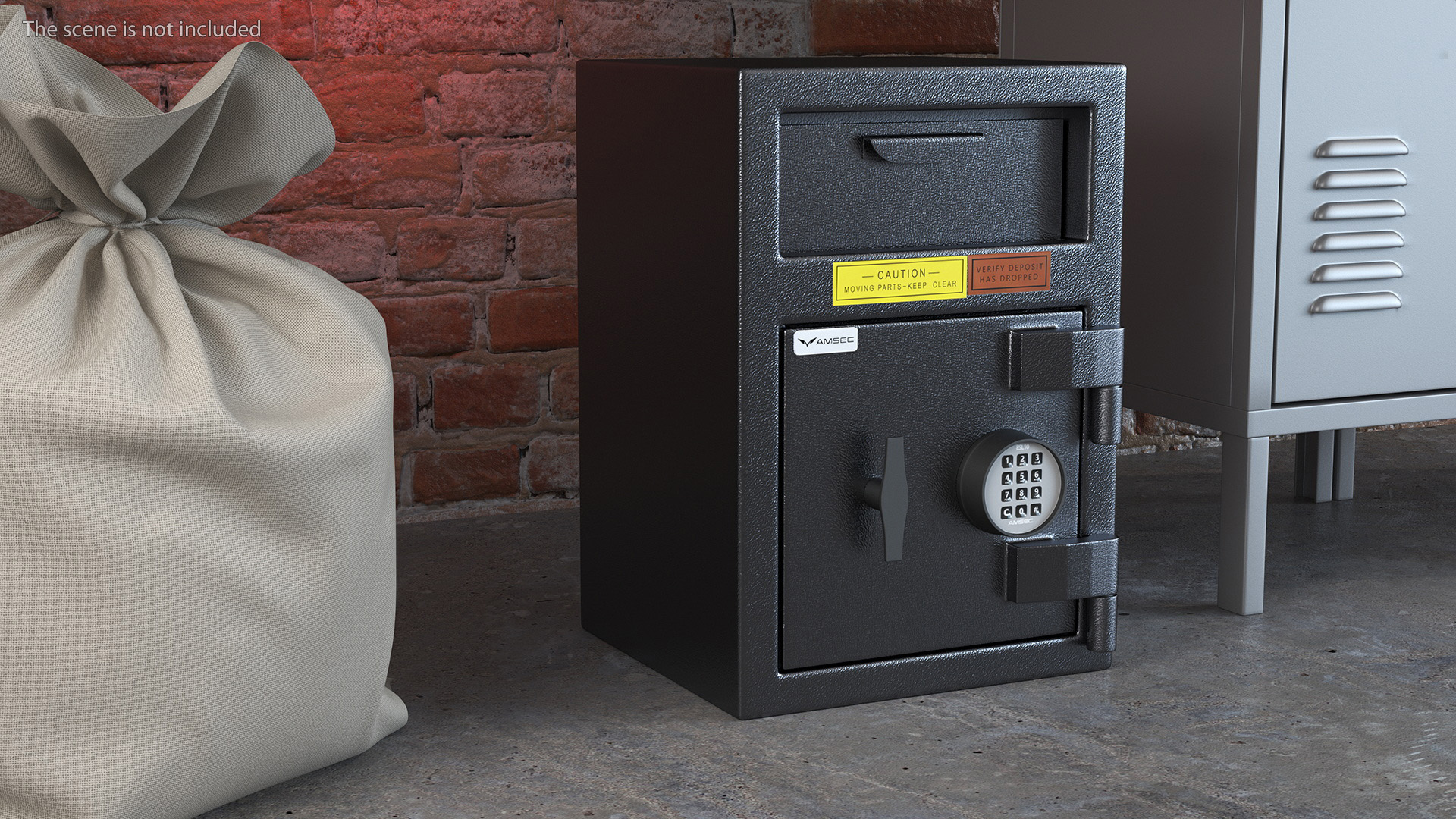 3D Drop Safe American Security ESL10 model