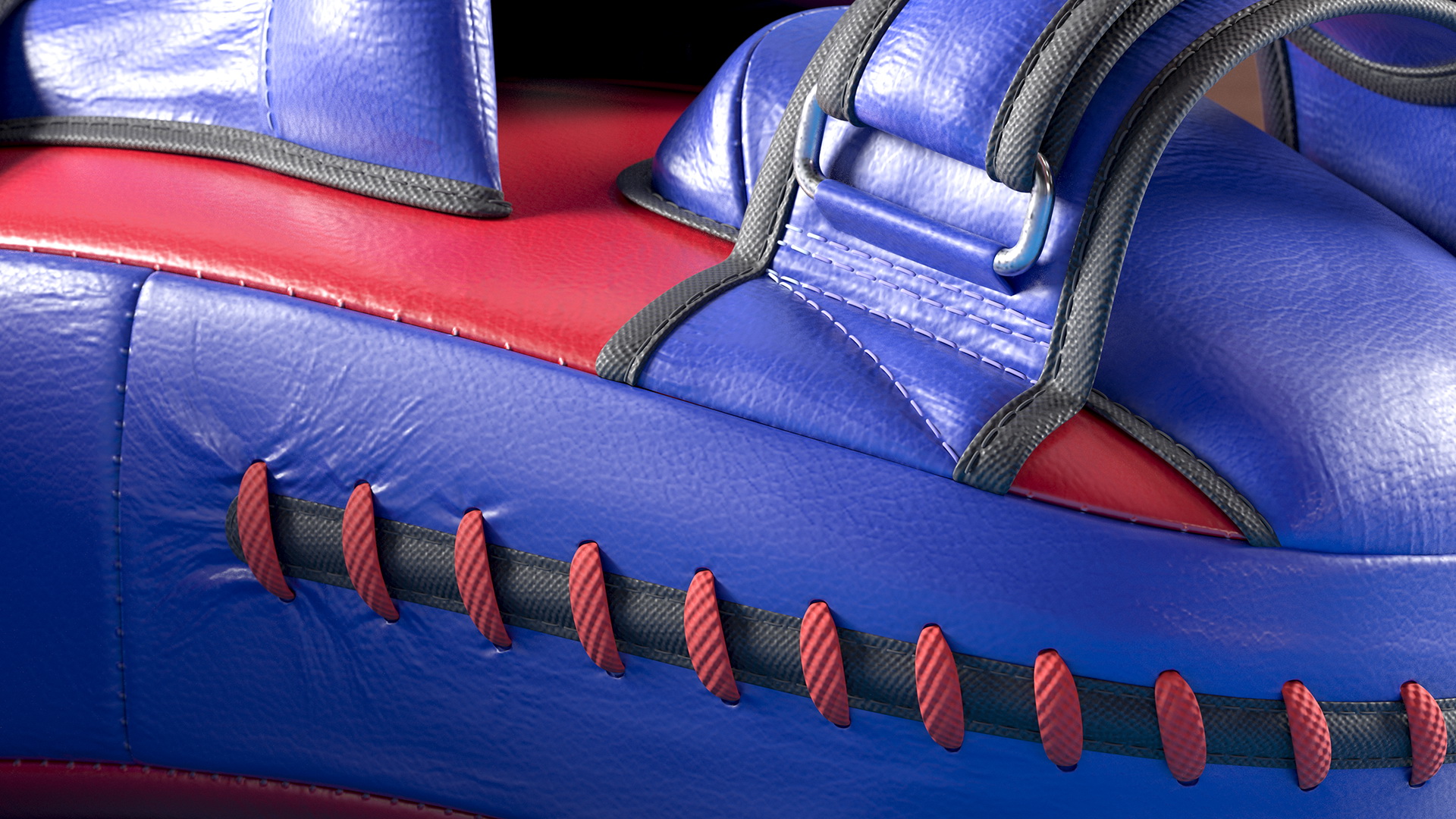 3D model Fairtex FMV13 Maximised Focus Mitts