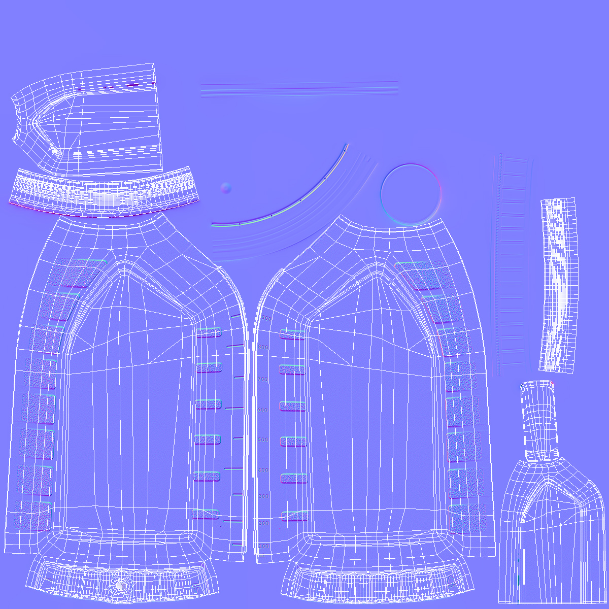 3D Motor Oil Mobil 1L model