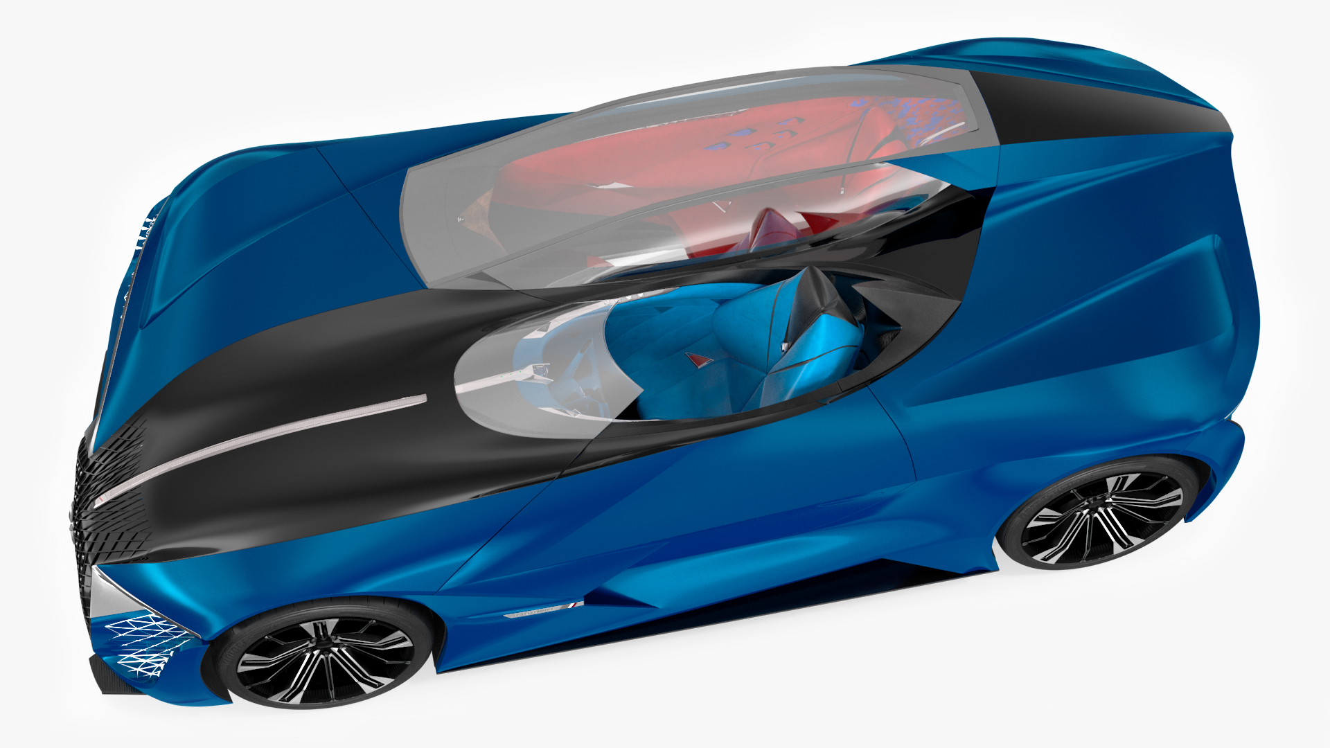 DS X E-TENSE Concept Car 3D model