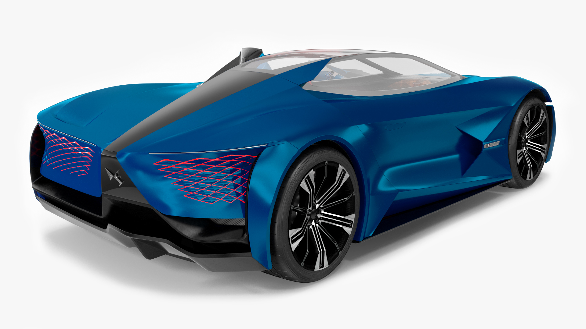 DS X E-TENSE Concept Car 3D model