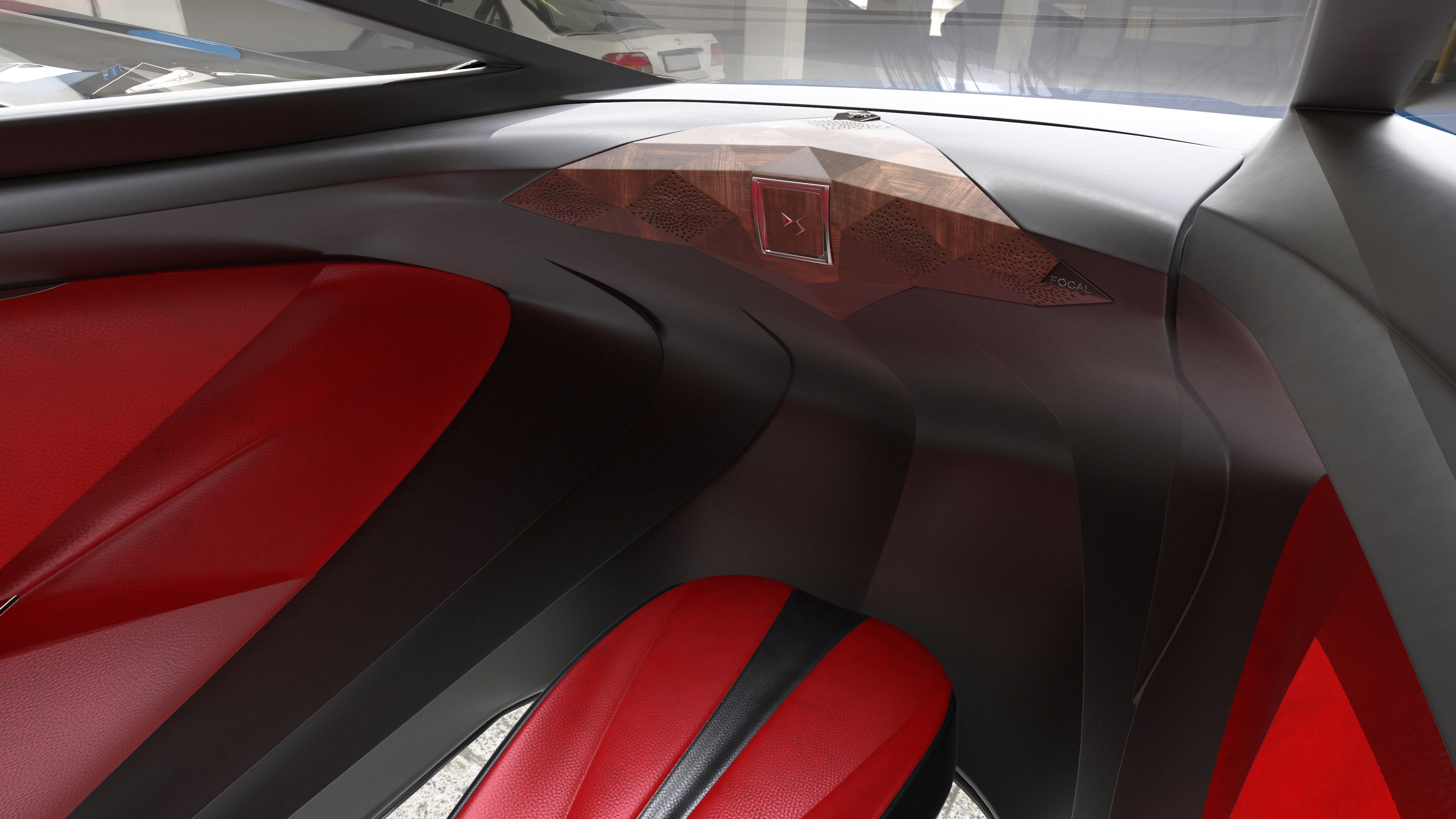 DS X E-TENSE Concept Car 3D model