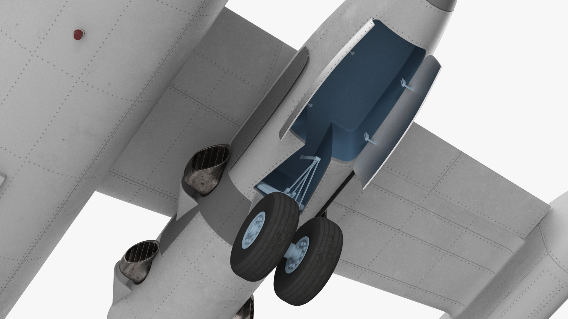 3D Hover Jet Dornier Do 31 model