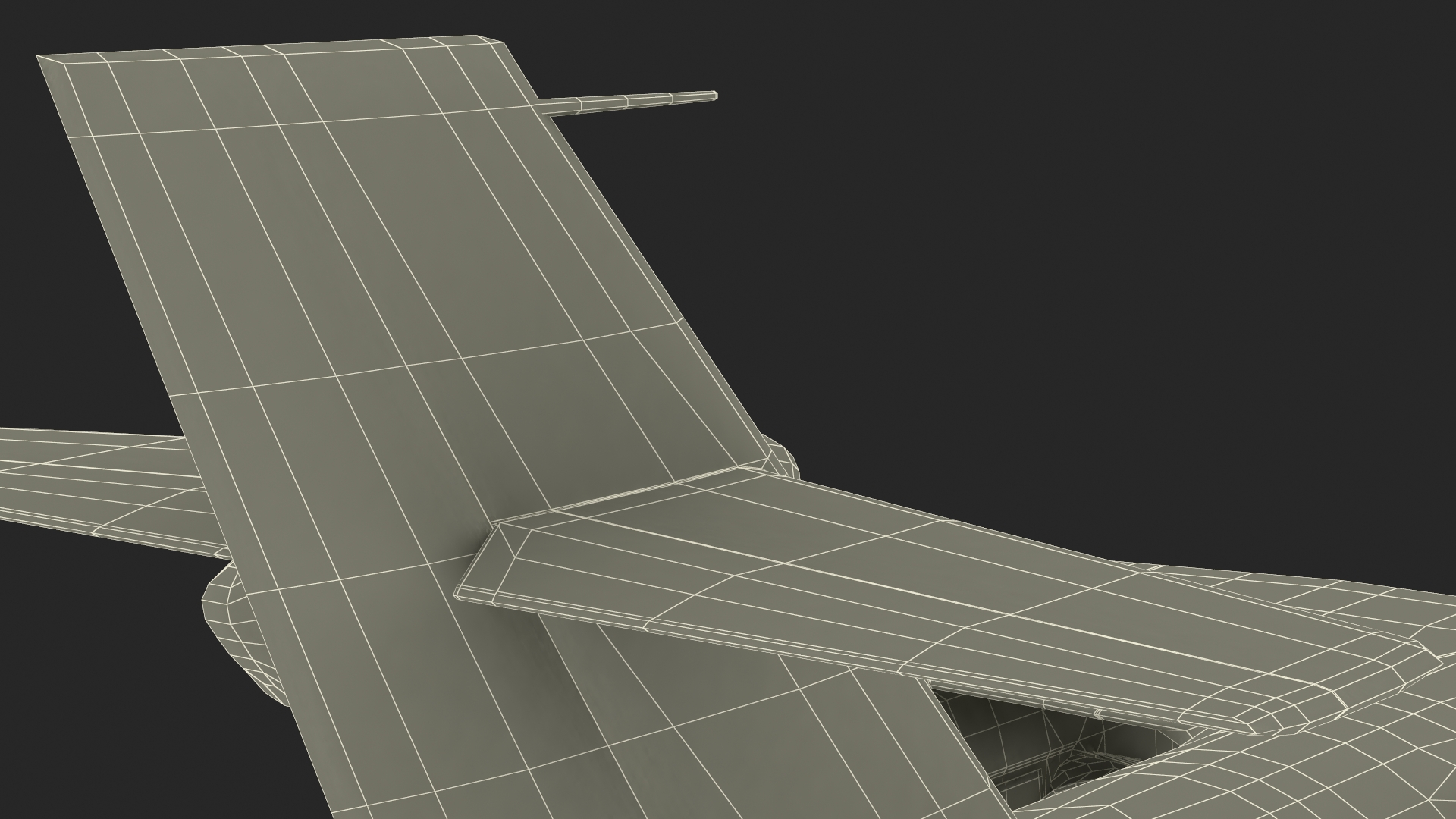 3D Hover Jet Dornier Do 31 model