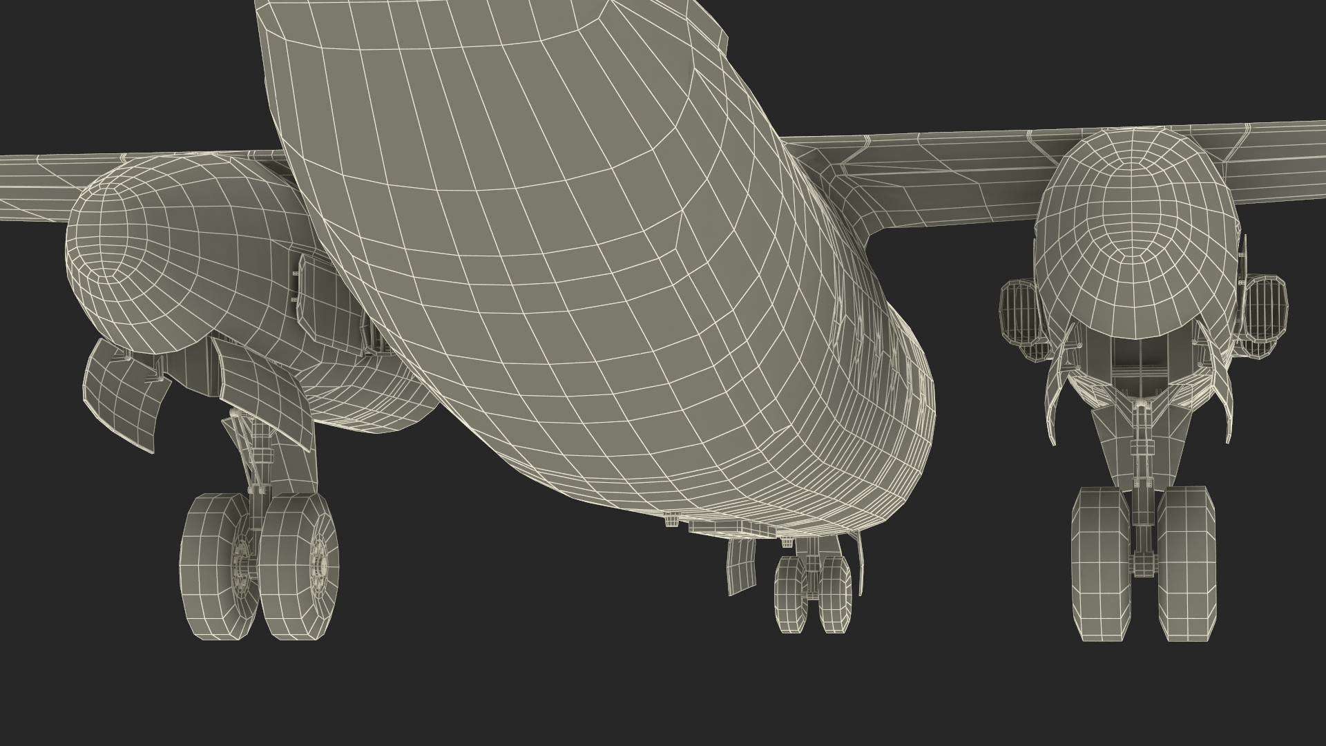 3D Hover Jet Dornier Do 31 model