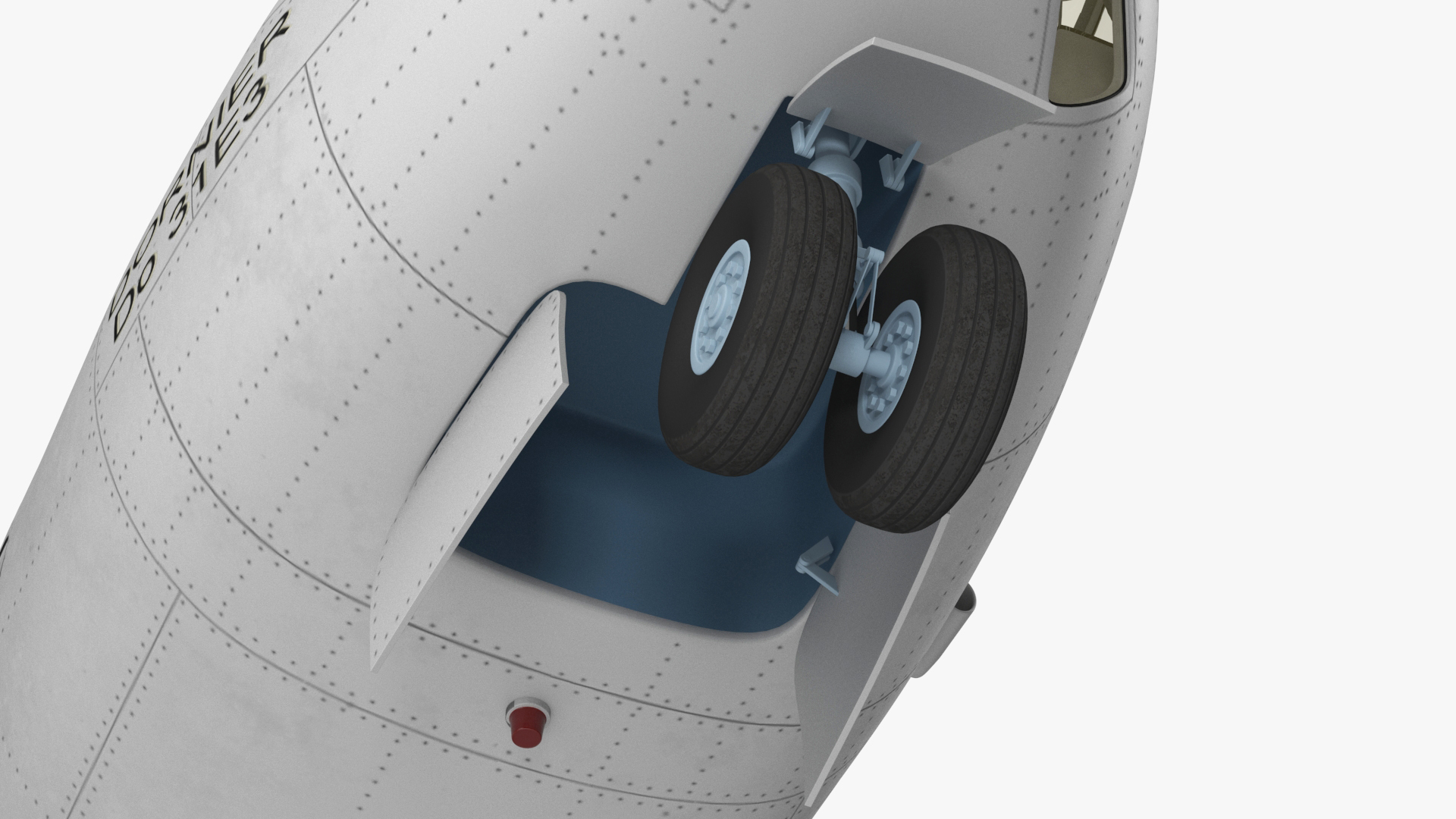 3D Hover Jet Dornier Do 31 model