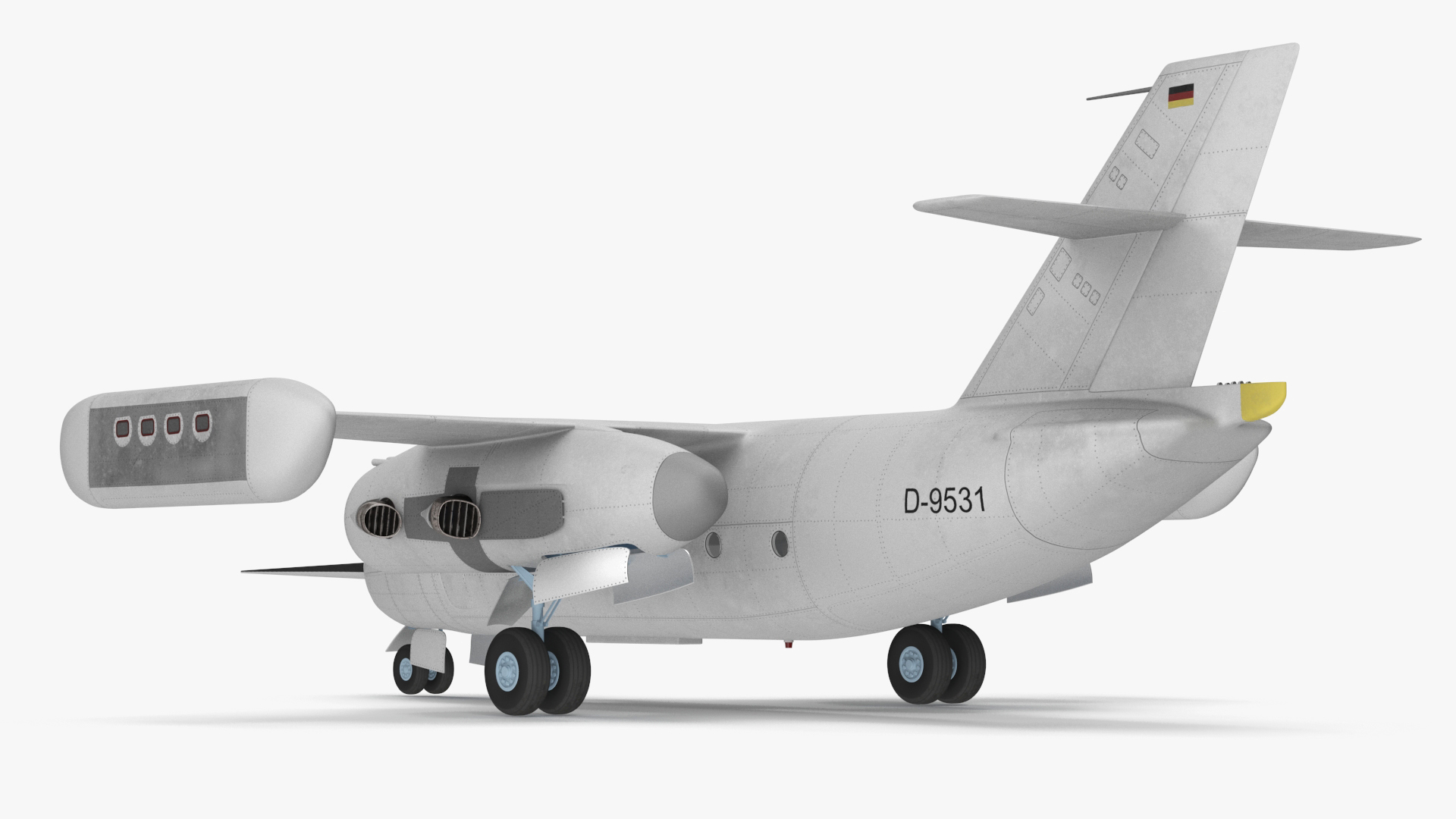 3D Hover Jet Dornier Do 31 model