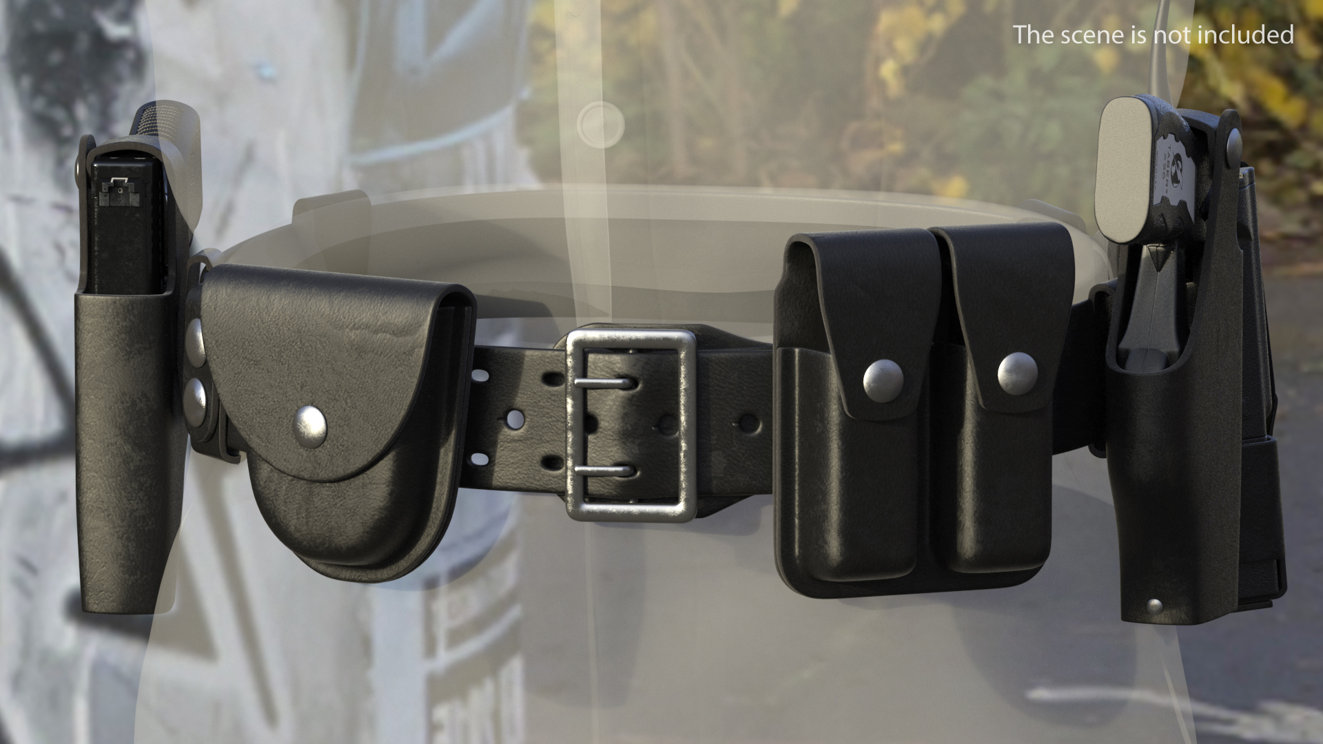 3D Police Modular Enforcement Equipment Belt