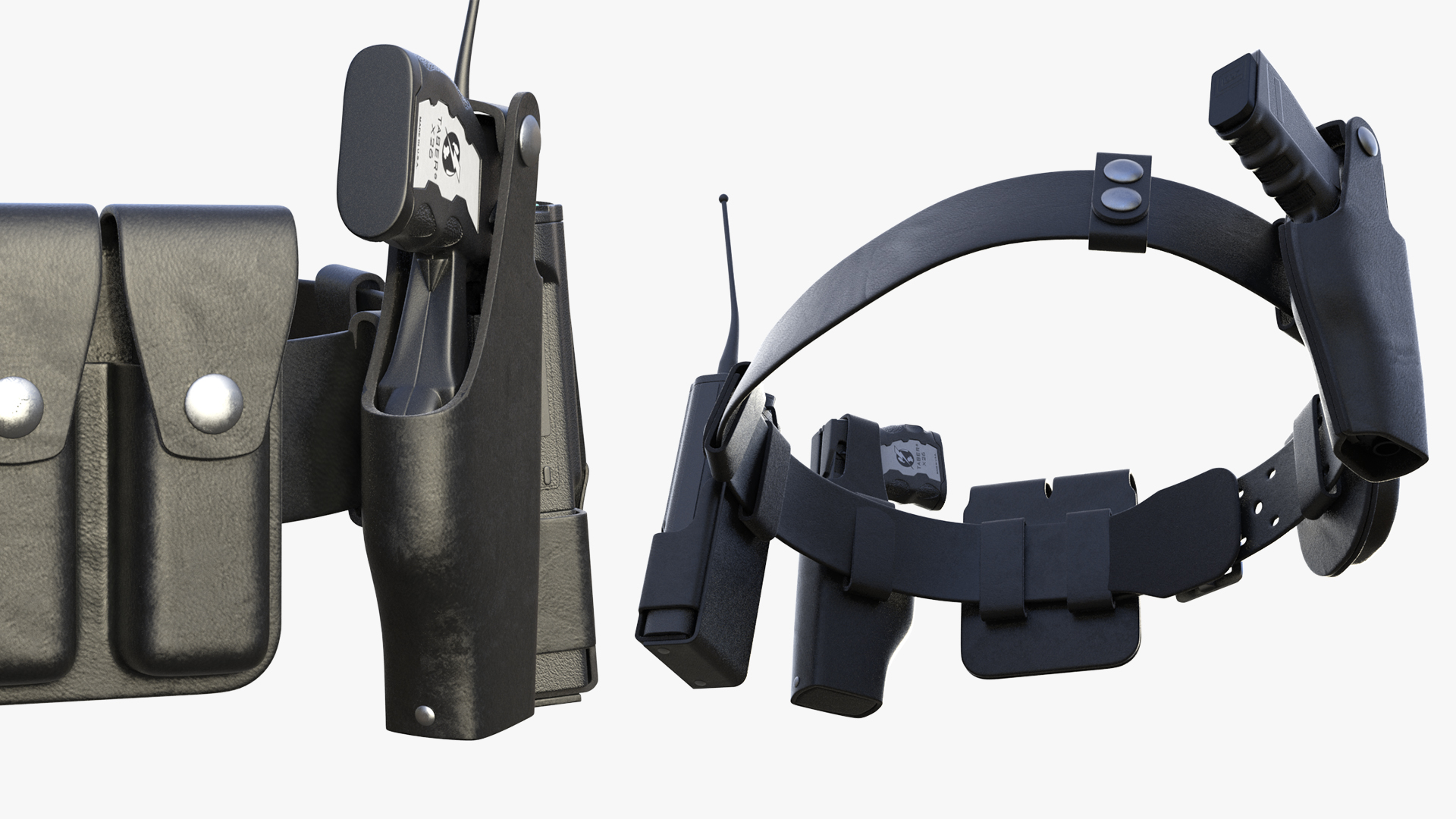 3D Police Modular Enforcement Equipment Belt