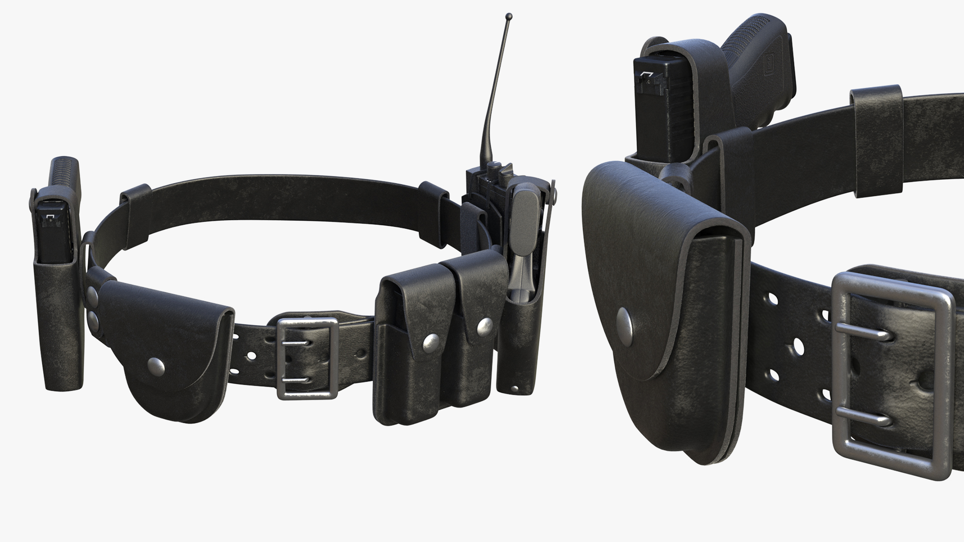3D Police Modular Enforcement Equipment Belt