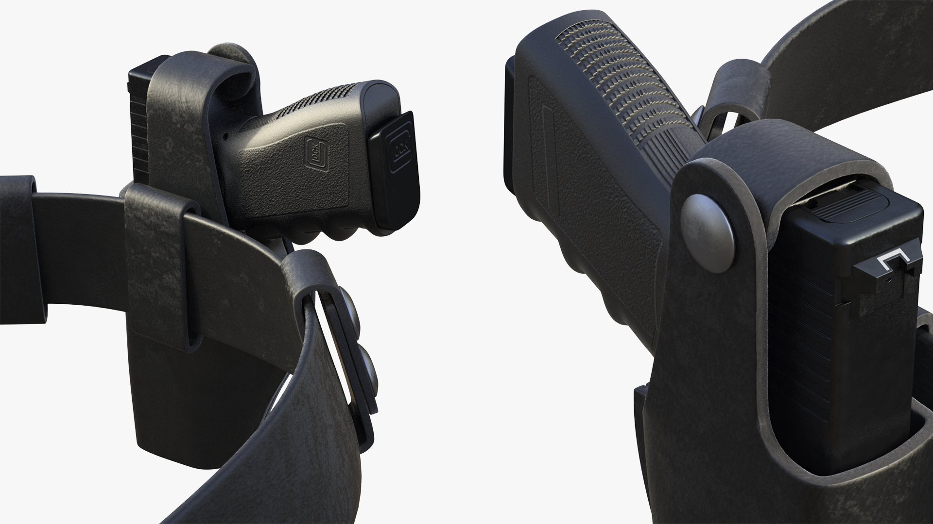 3D Police Modular Enforcement Equipment Belt