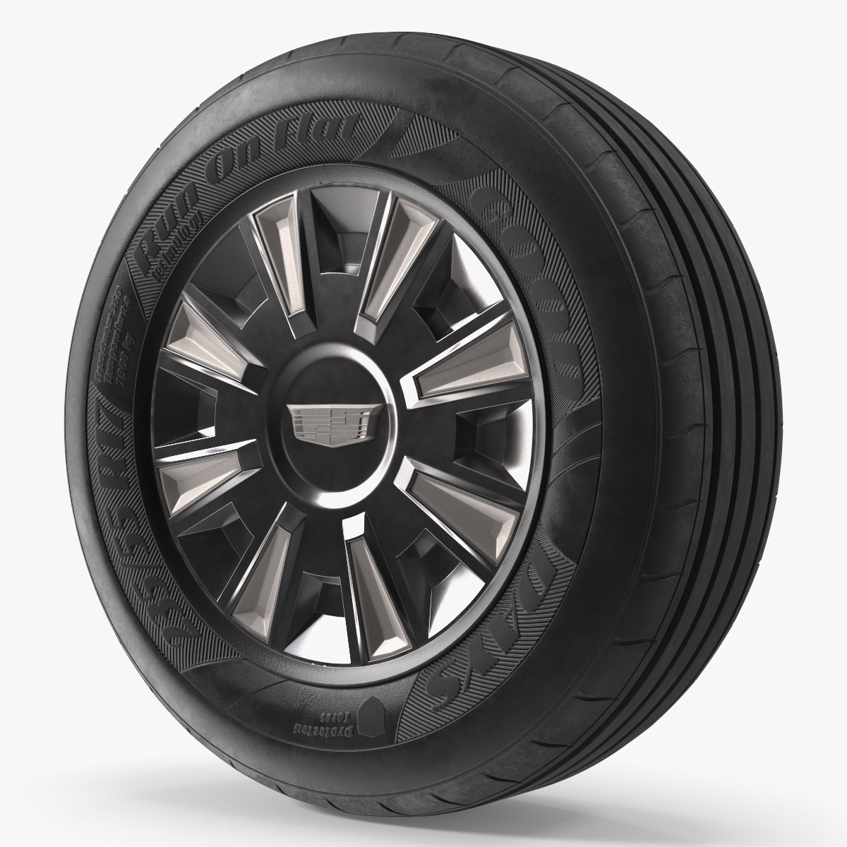 Cadillac Luxury Car Rim 3D model preview
