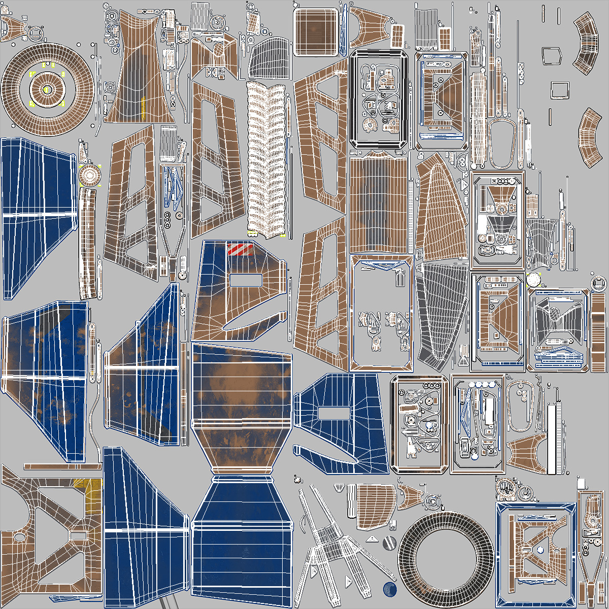 Transbordeur Blue Used 3D