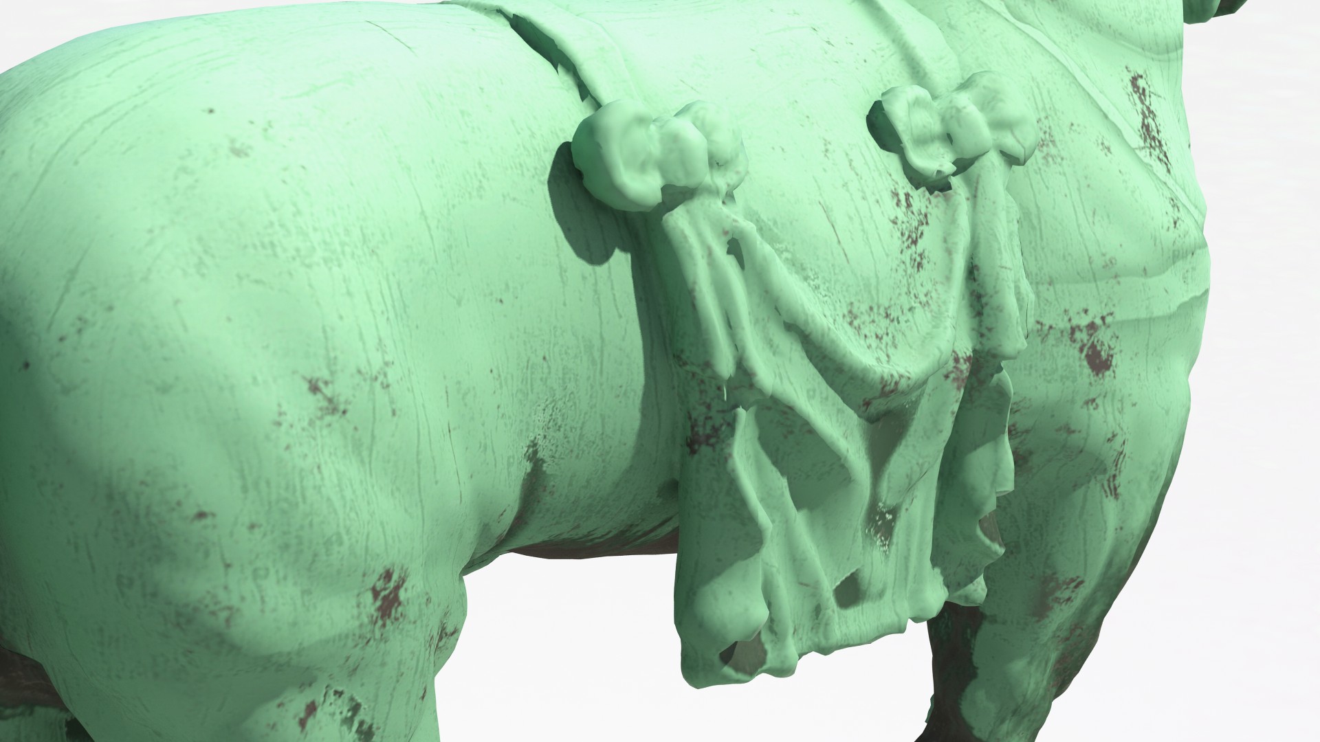 Horse Statue 3D