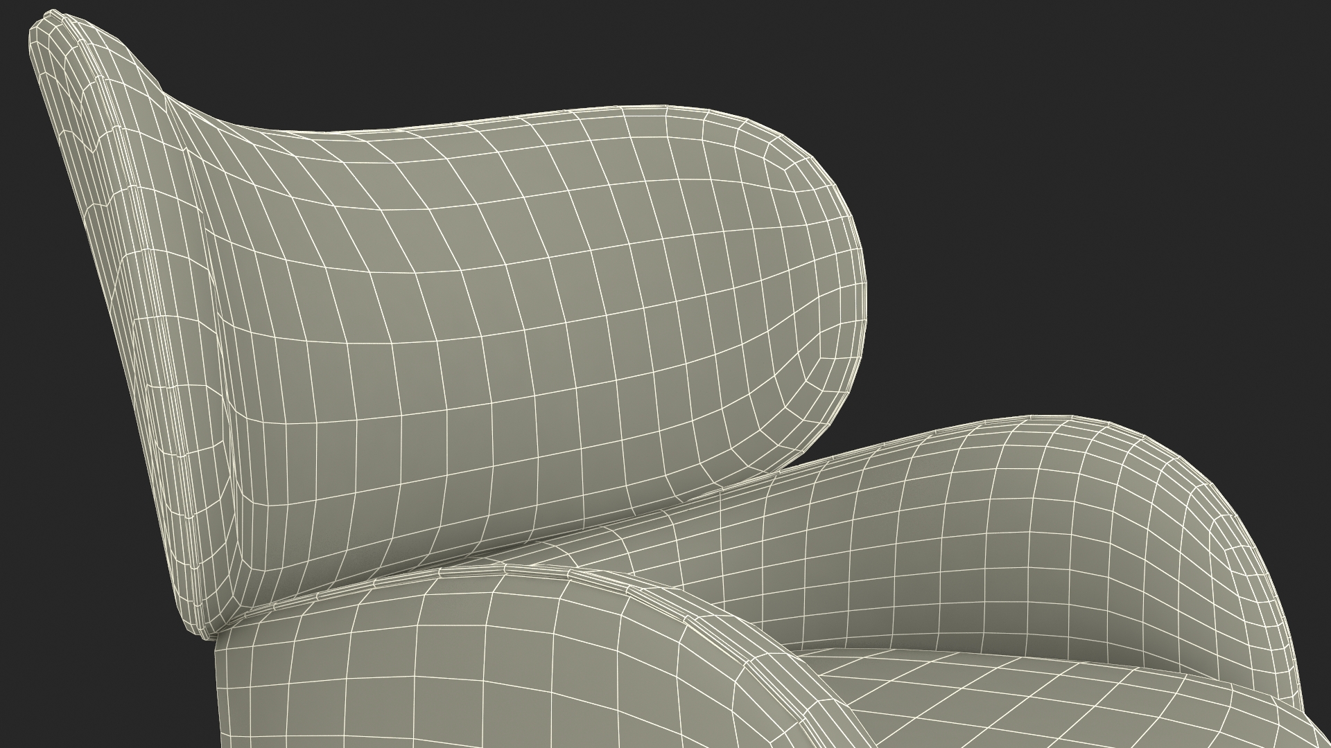 3D Natuzzi Italia Blossom Chair model