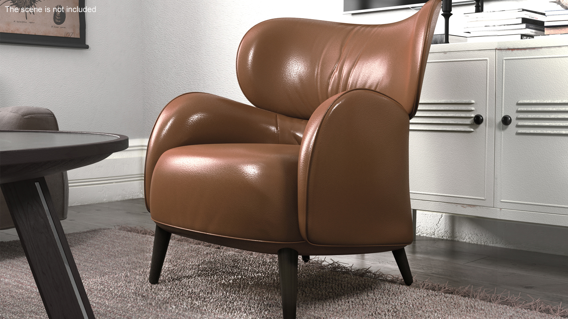 3D Natuzzi Italia Blossom Chair model