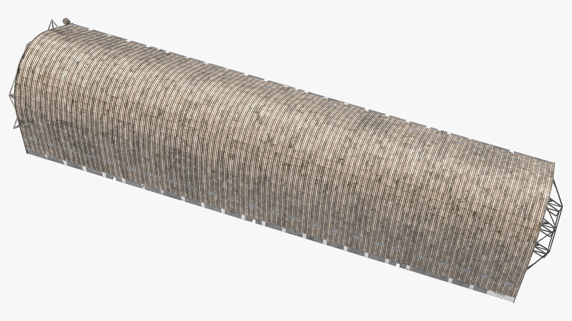 Old Zeppelin Hangar 3D model