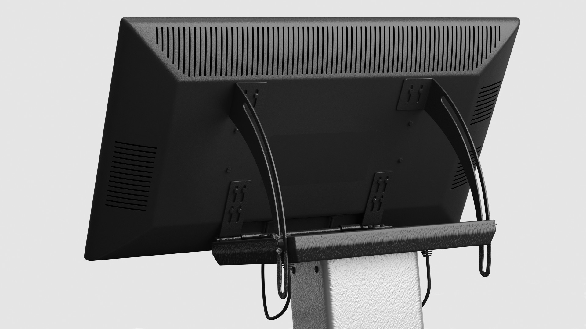 Security Scanner Monitor 3D model