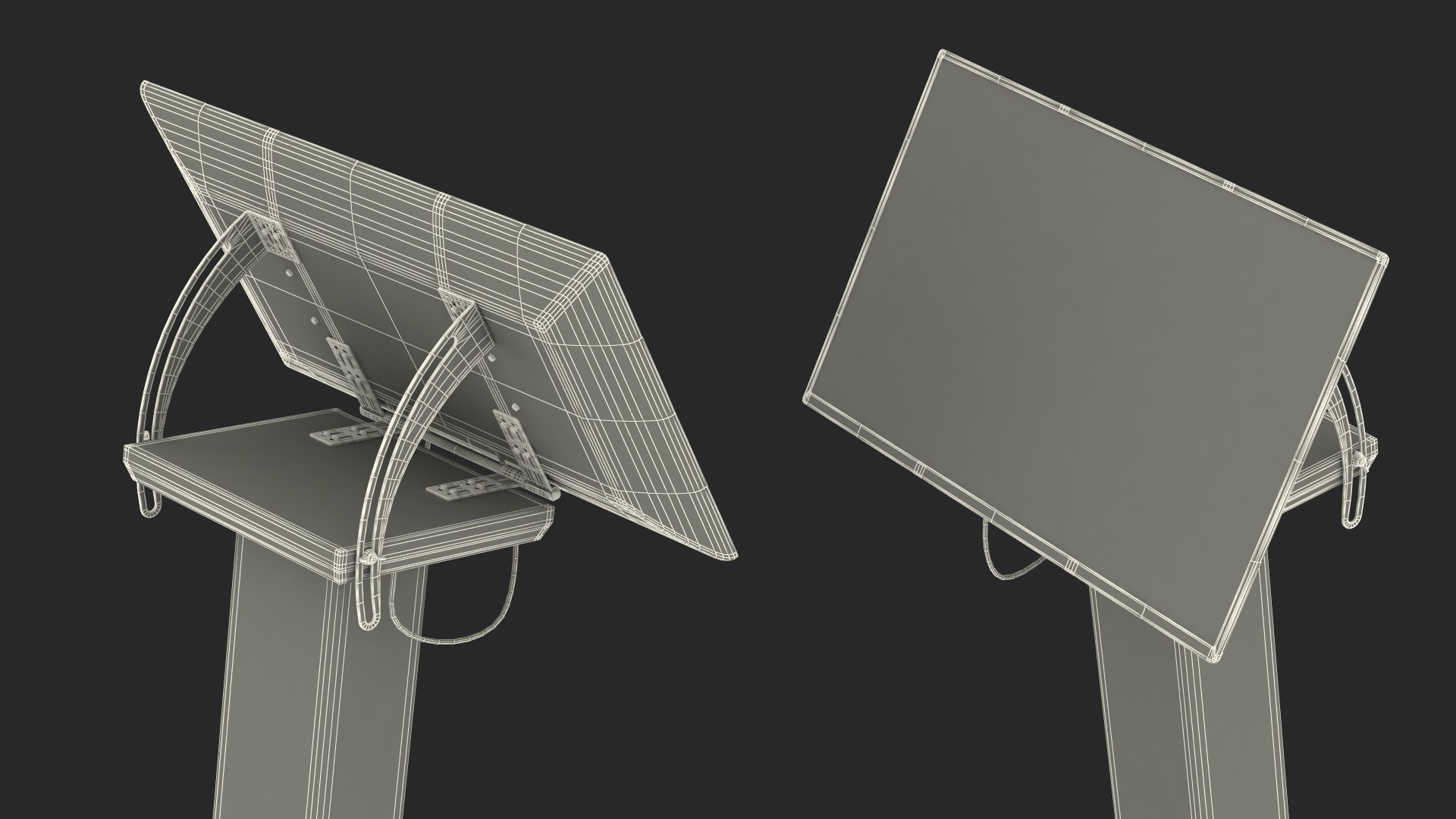 Security Scanner Monitor 3D model