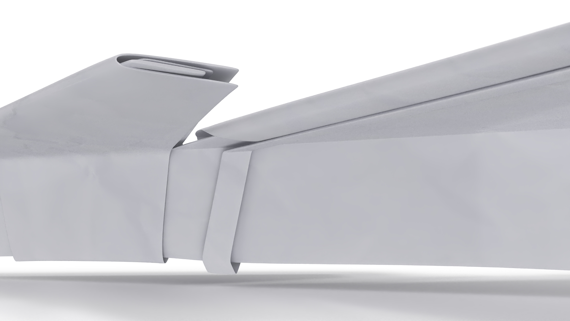 3D Origami Paper Fighter Jet Concept model