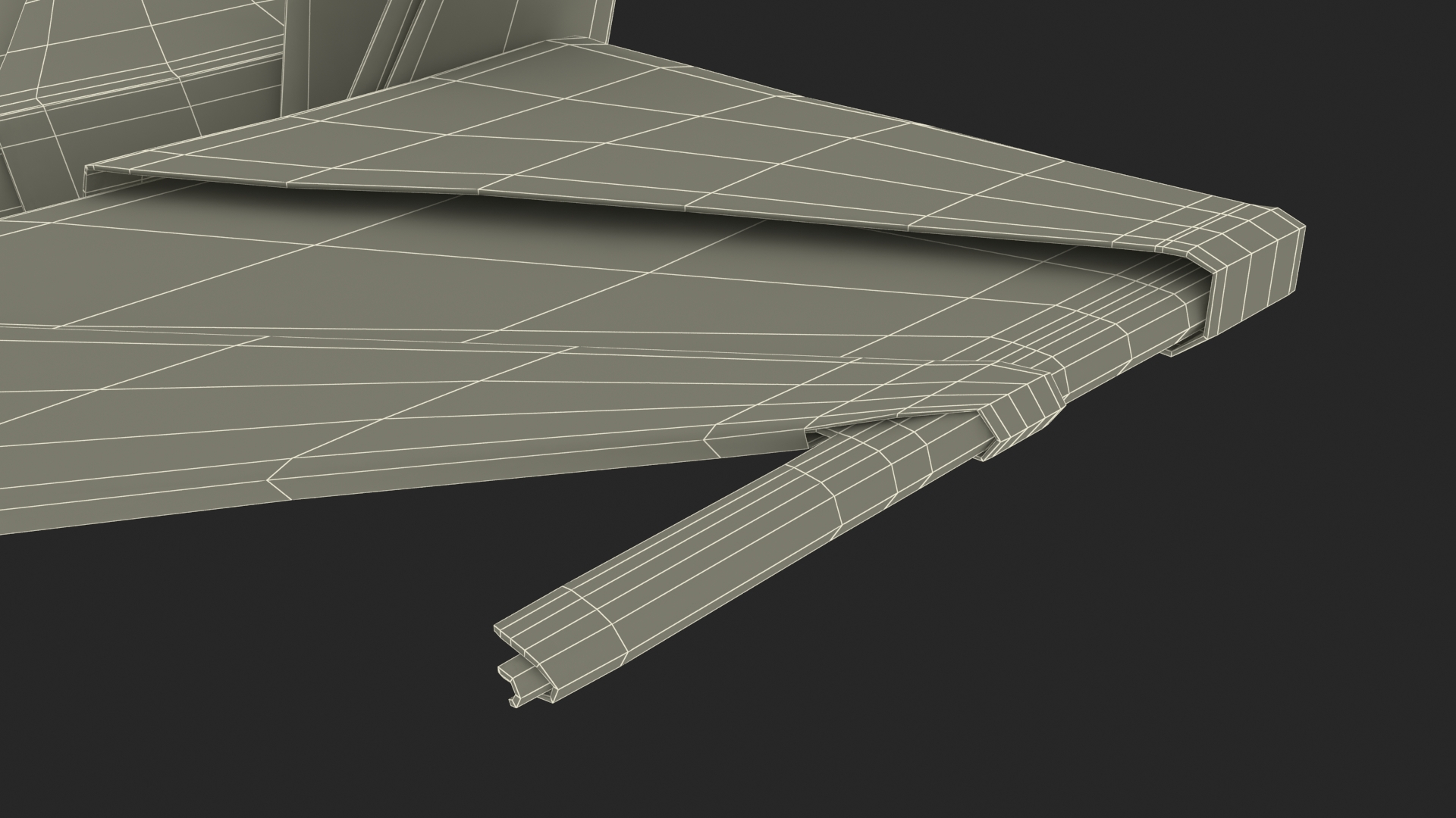 3D Origami Paper Fighter Jet Concept model