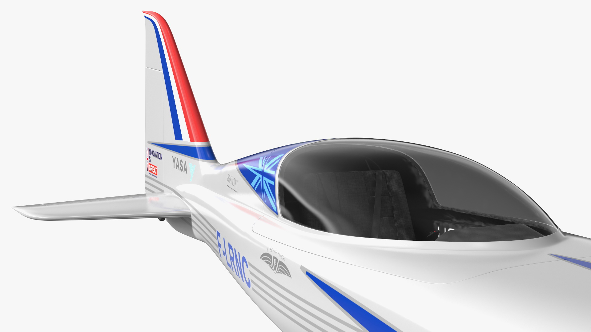 Rolls Royce ACCEL Electric Aircraft Flight 3D