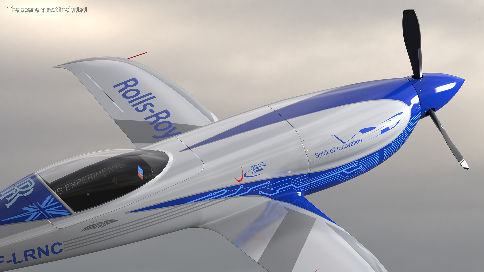 Rolls Royce ACCEL Electric Aircraft Flight 3D