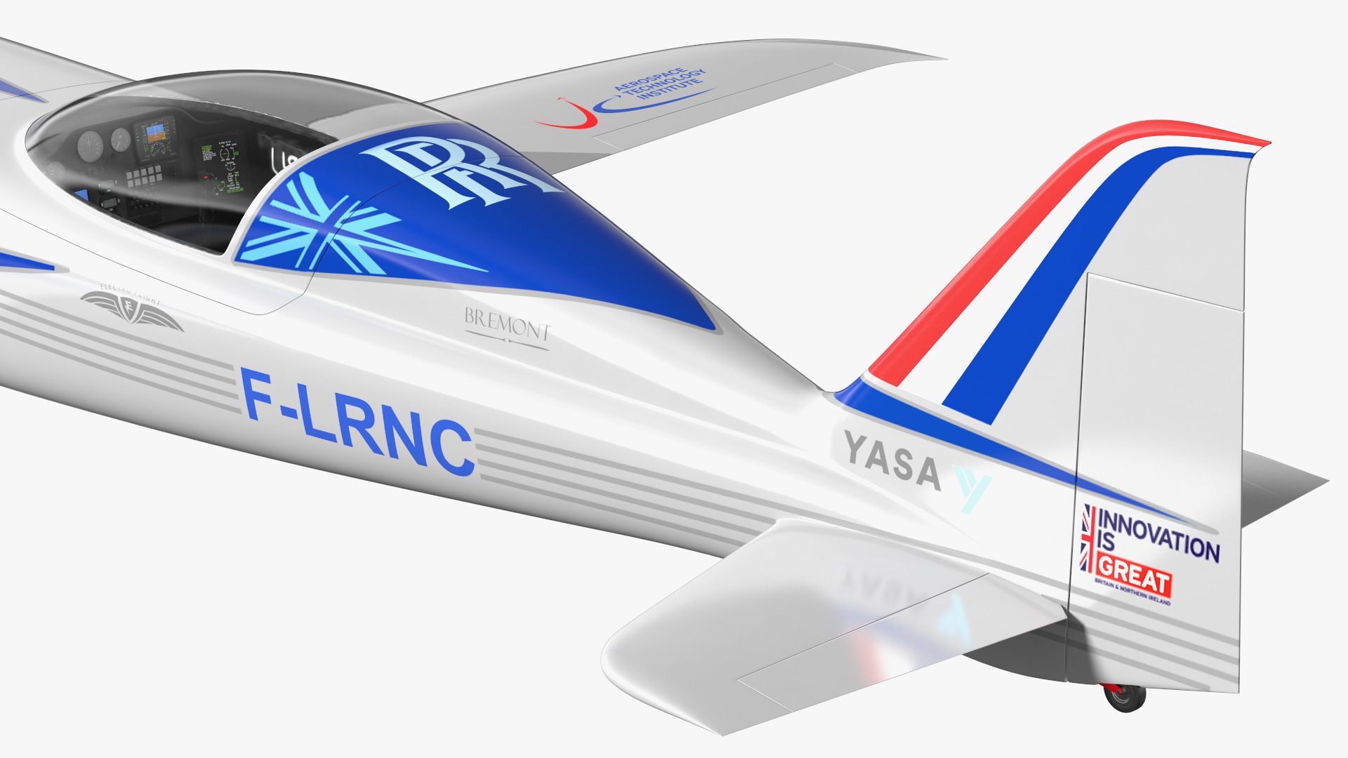 Rolls Royce ACCEL Electric Aircraft Flight 3D