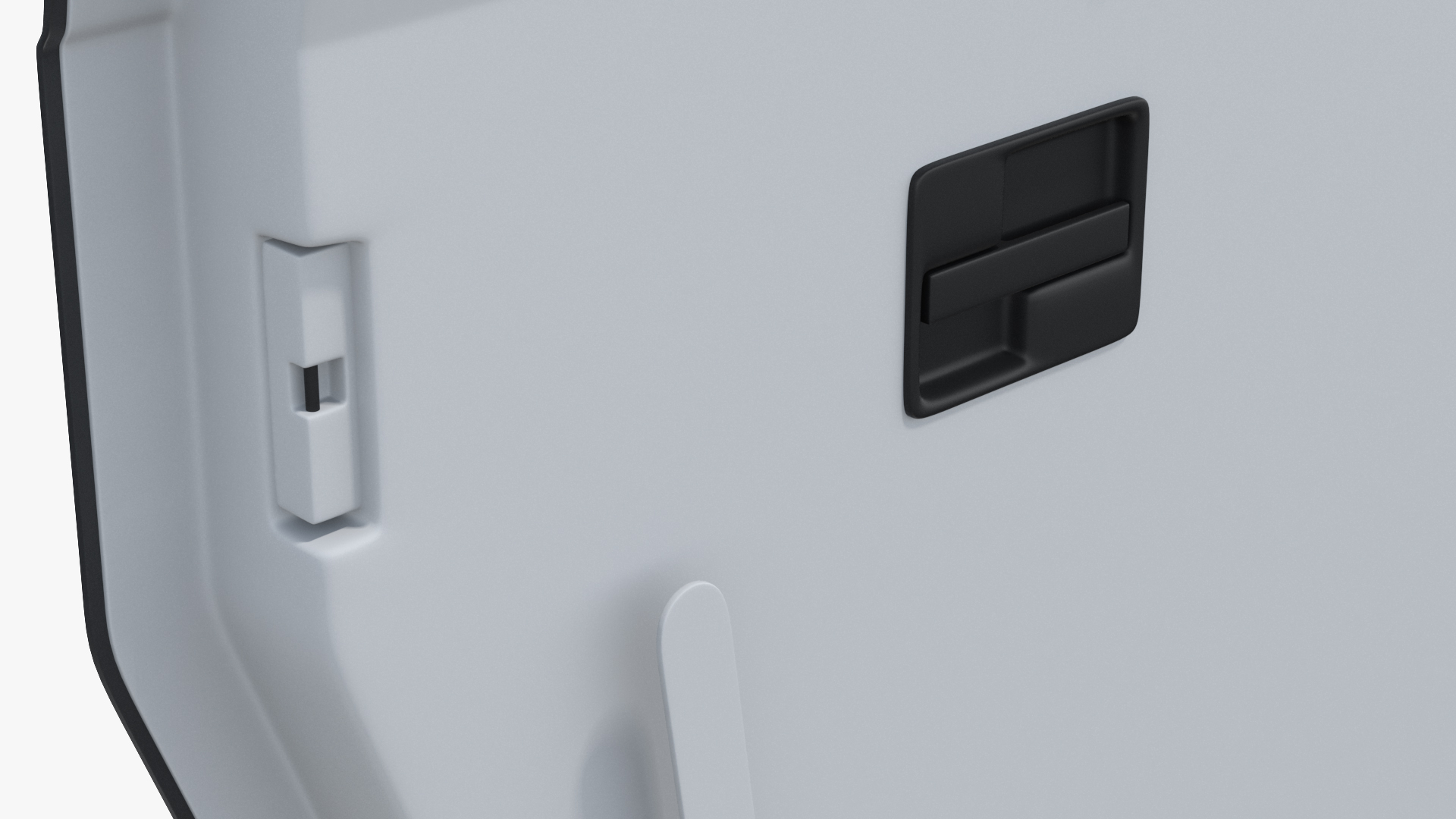 3D Armored Truck Door model