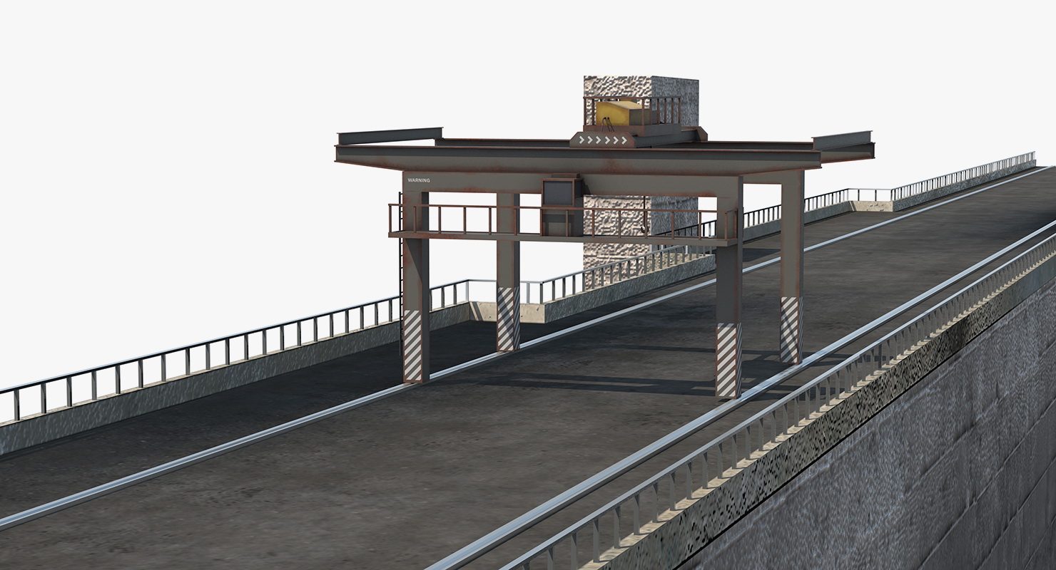Dam 3D model