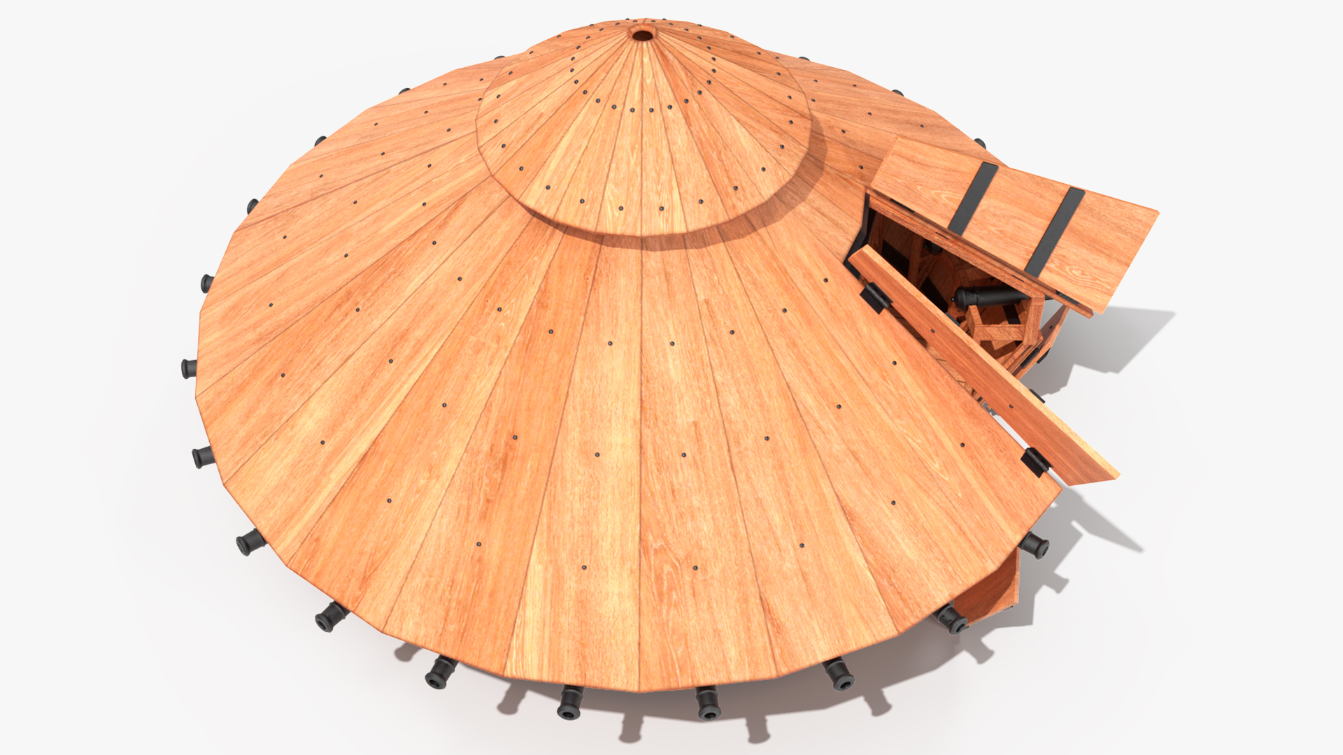 New Leonardo Da Vinci Rotational Tank 3D