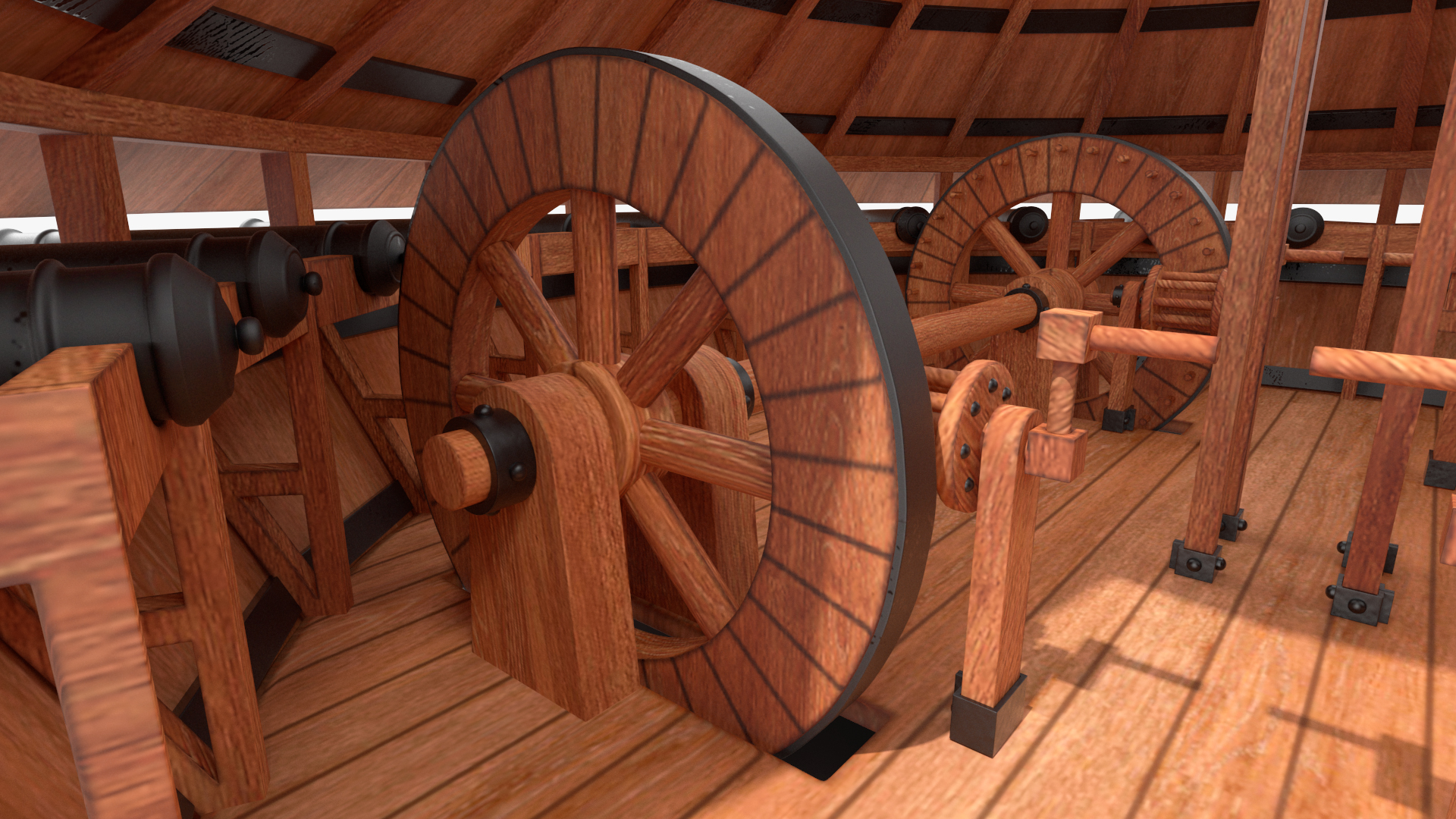 New Leonardo Da Vinci Rotational Tank 3D