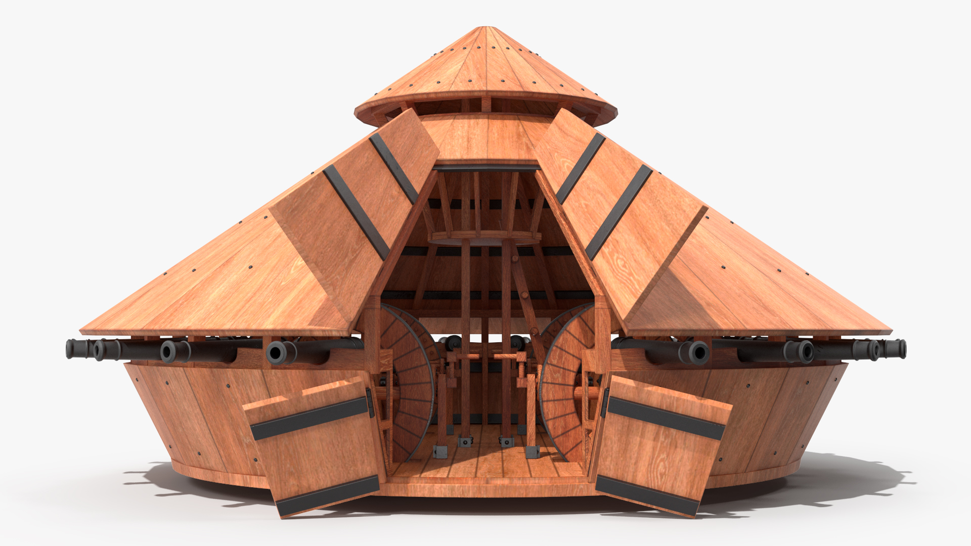 New Leonardo Da Vinci Rotational Tank 3D